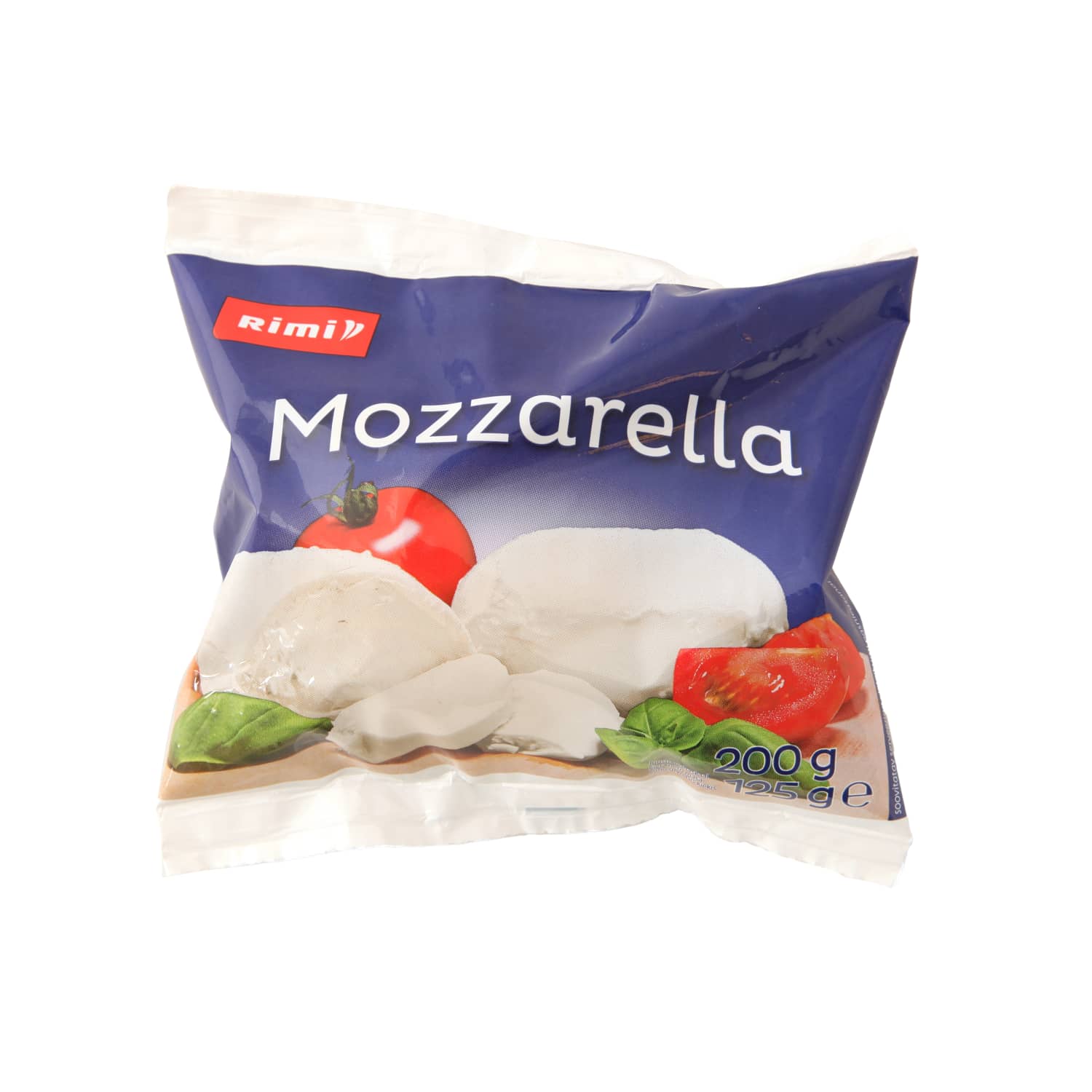 Cheese RIMI MOZZARELLA, 45% fat, 125g