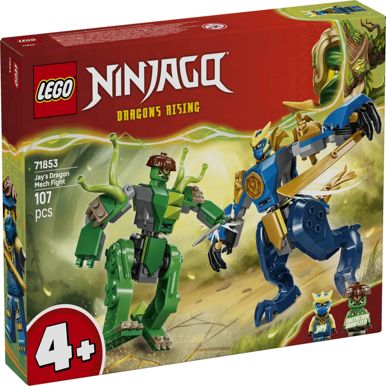 Konstr. LEGO Jay Drakono-Roboto Kova 71853