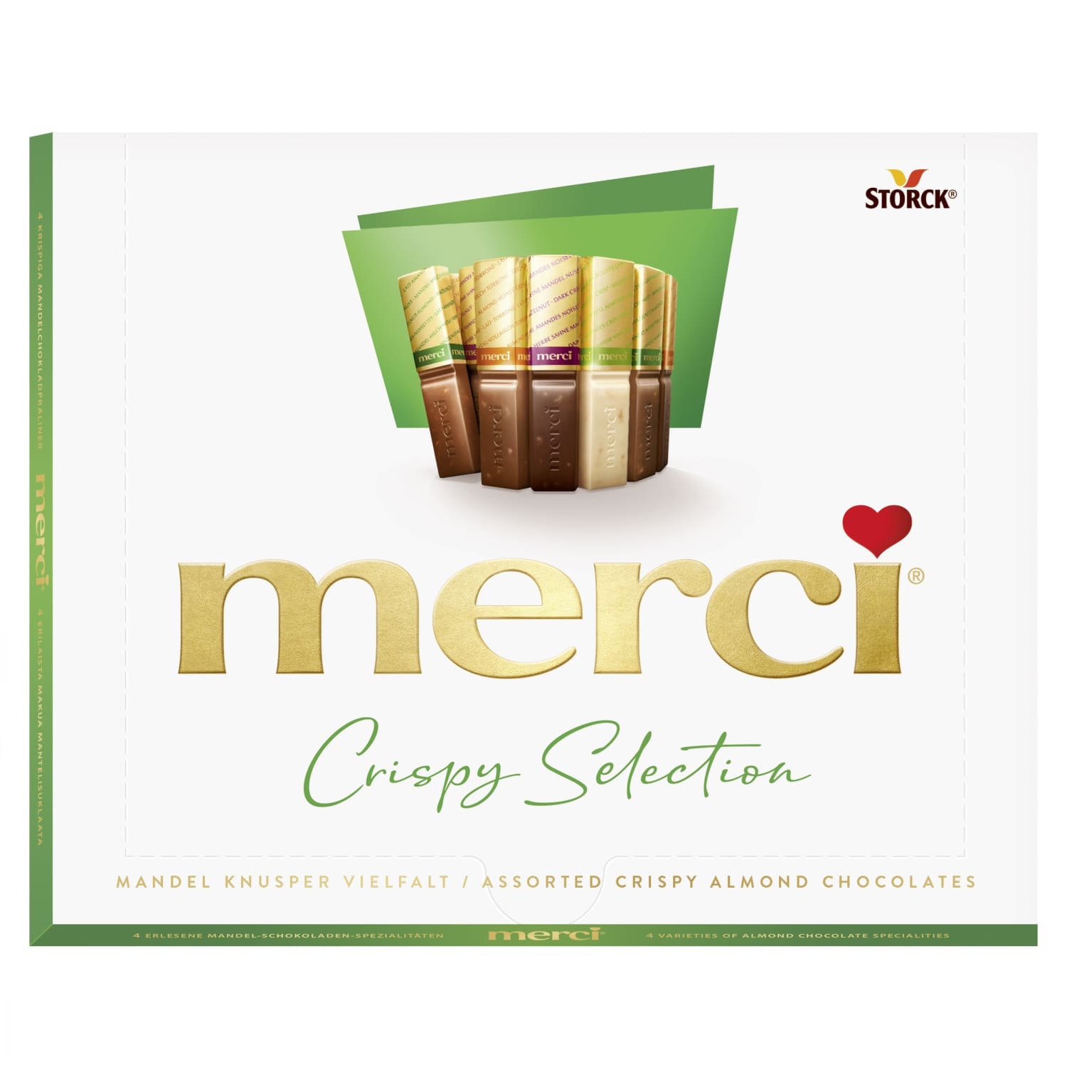 Candy set MERCI CRISPY ALMOND, 250g