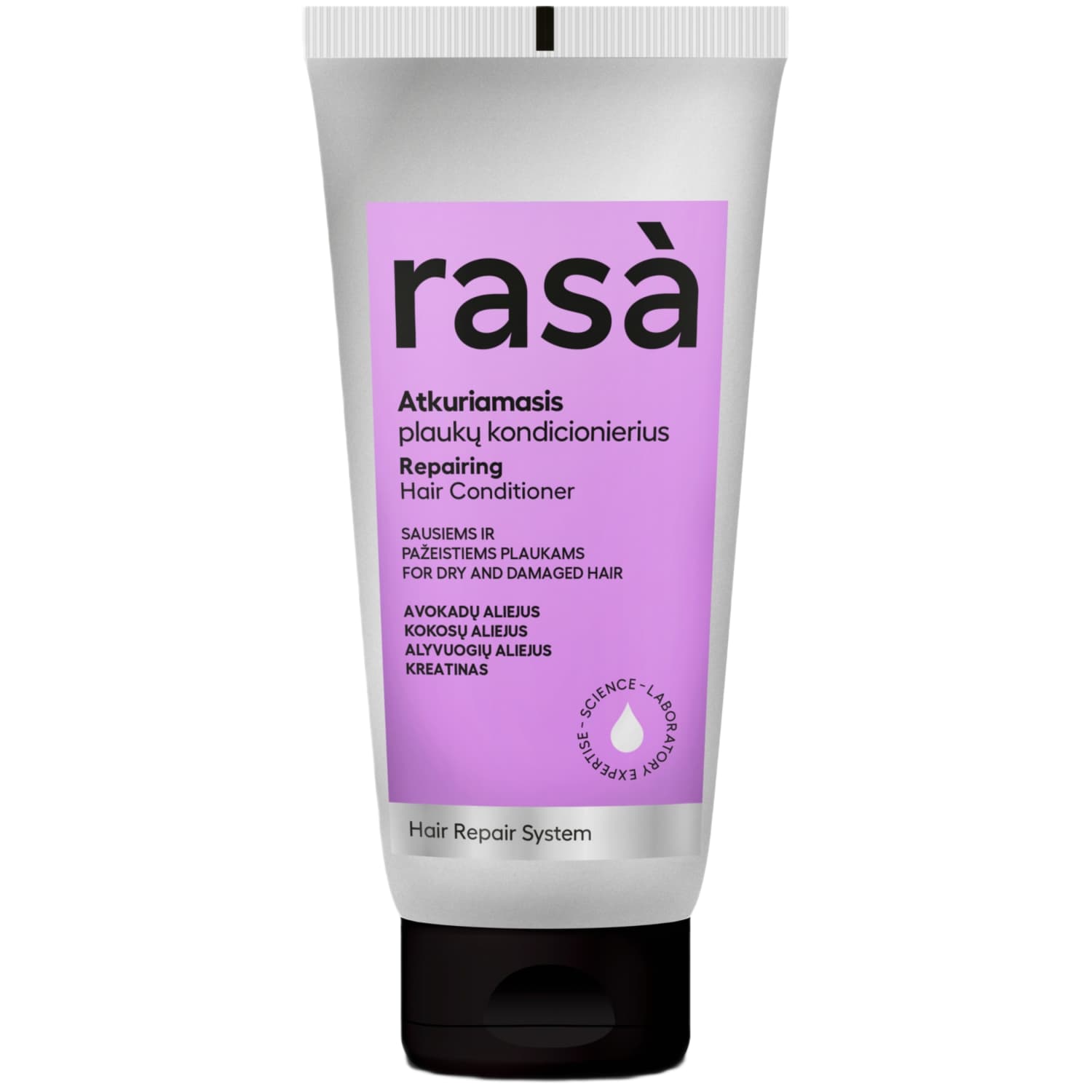 Restorative hair conditioner RASA, 200 ml