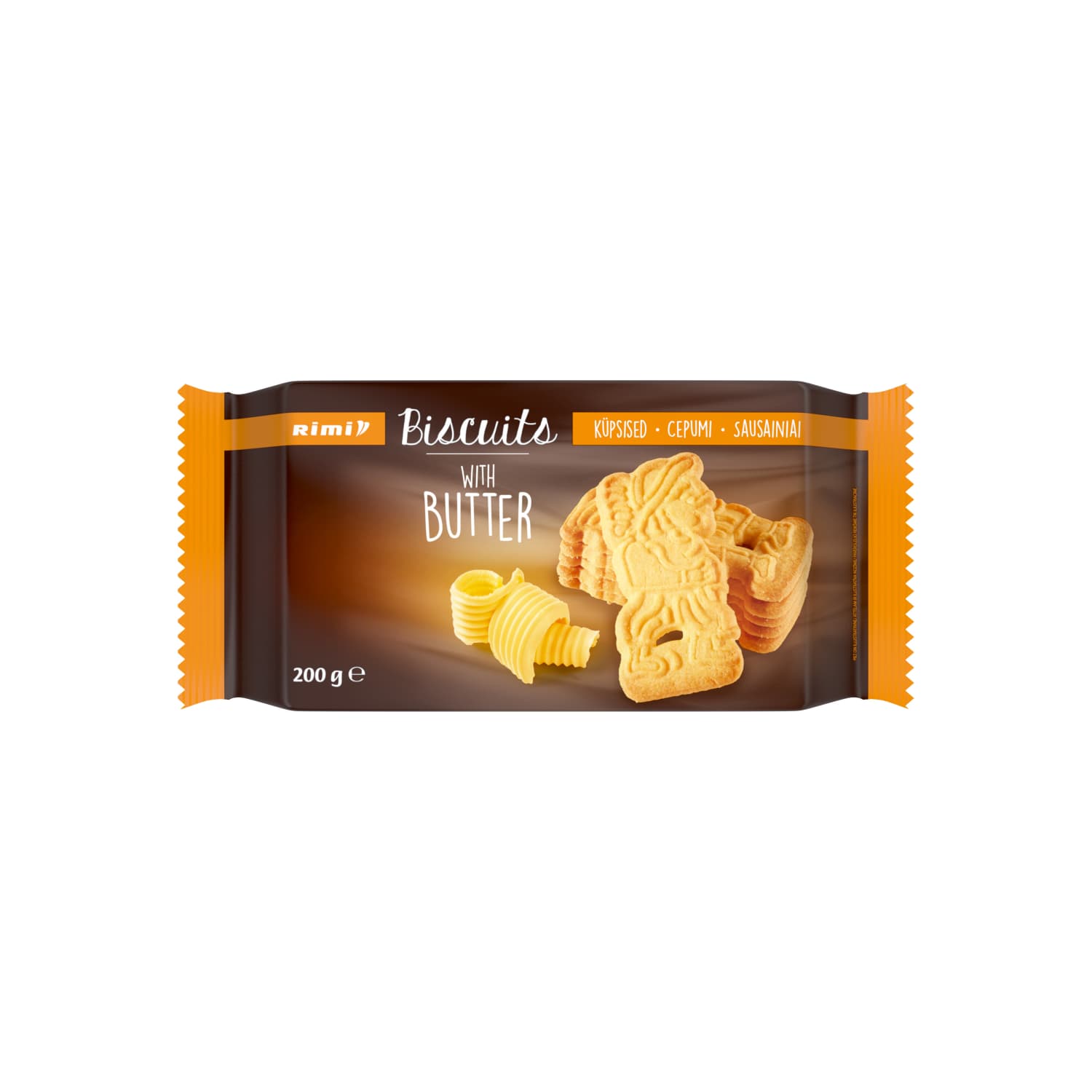 Cookies with butter RIMI, 200 g