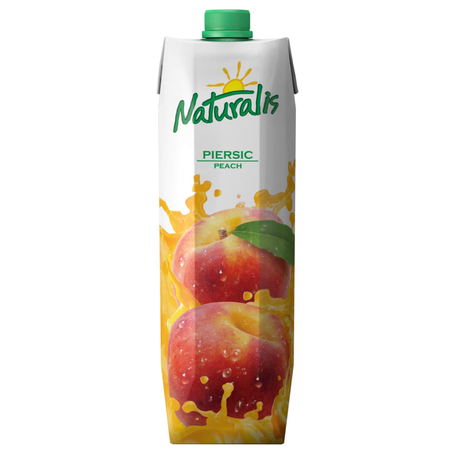 Persikų nektaras su minkštimu NATURALIS, 1 l