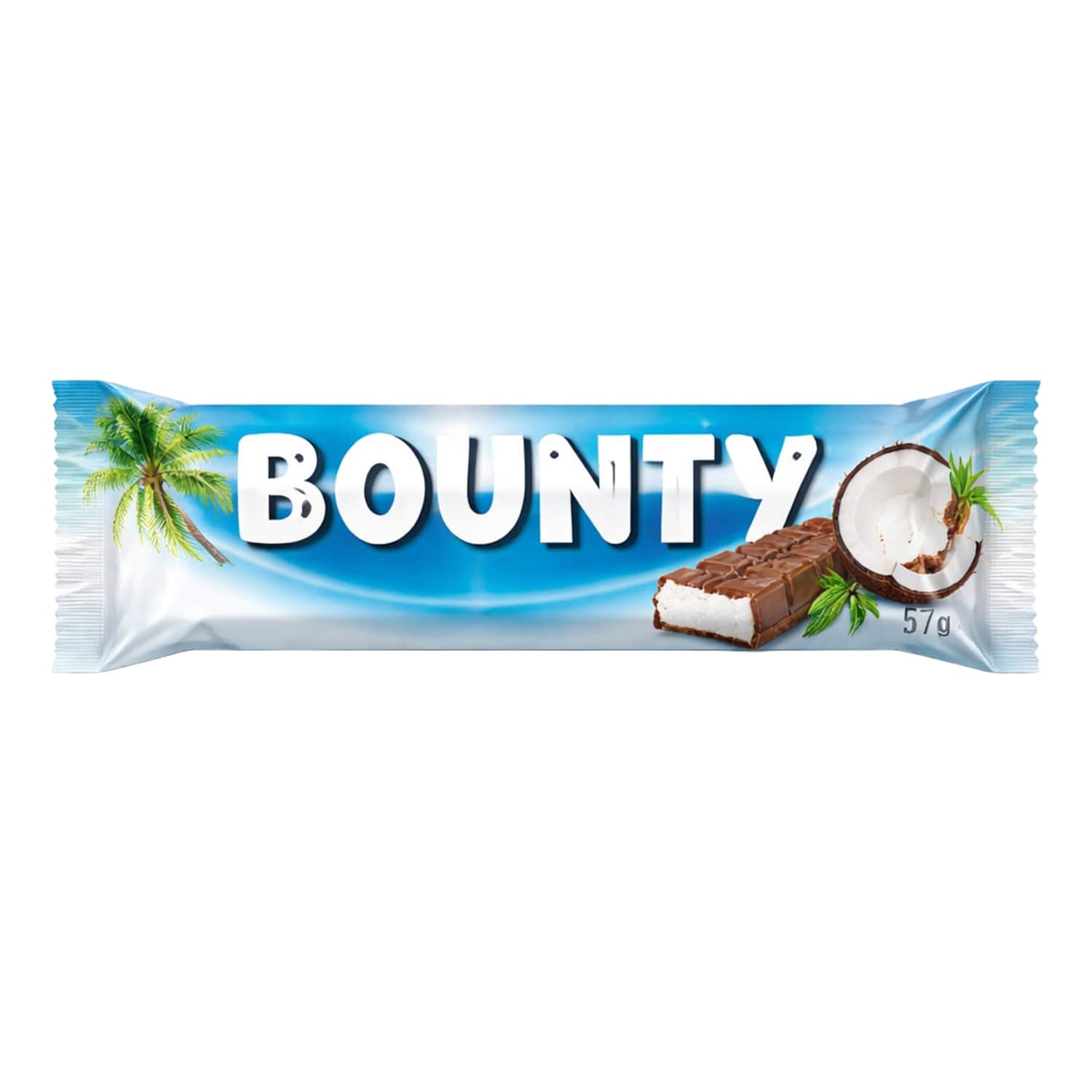 Šokoladinis batonėlis BOUNTY, 2 x 28,5g, 57g