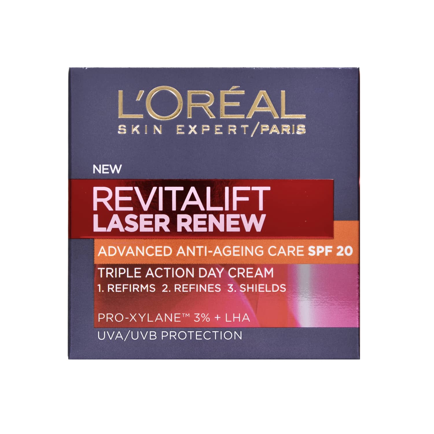 Day cream L'Oreal D/E REVIT.LASER SPF20, 50 ml