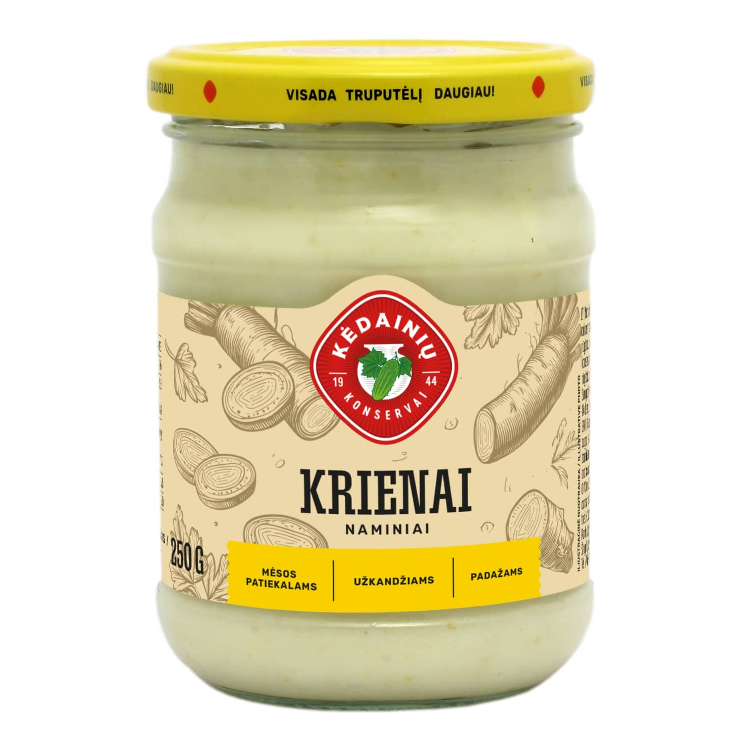 Домашний хрен KĖDAINIŲ KONSERVAI, 250 г