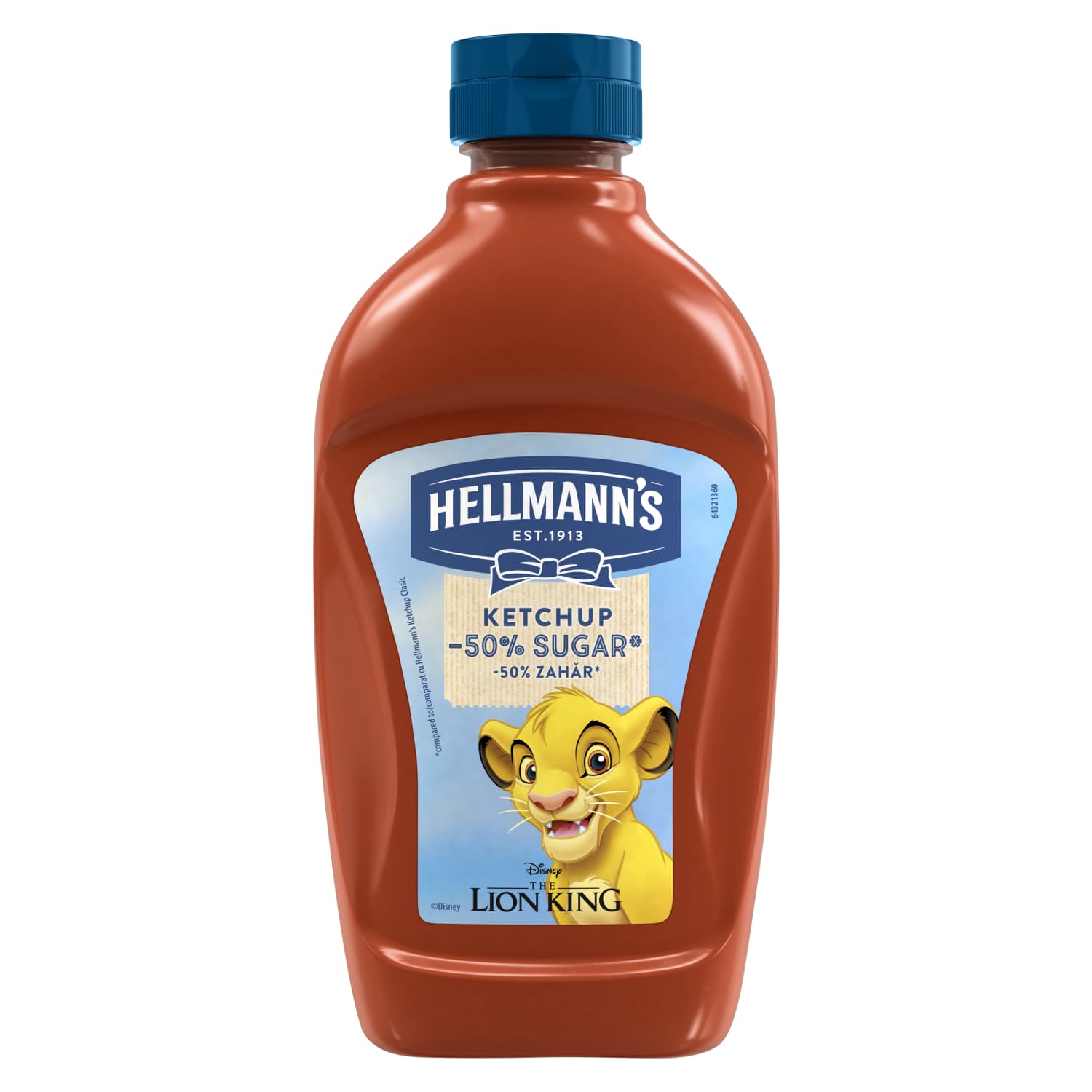 Ketchup HELLMANNS, with sweetener, 460 g