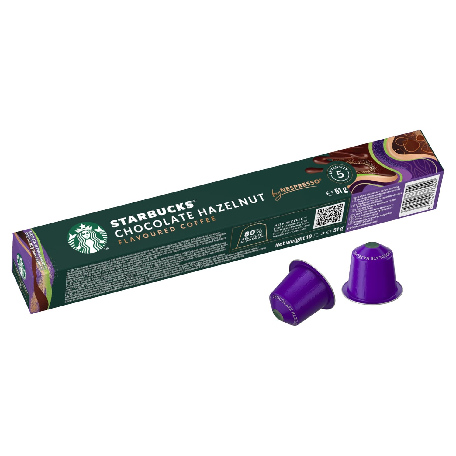 Kavos kap. STARBUCKS BY NESPRESSO CHOCO, 51 g