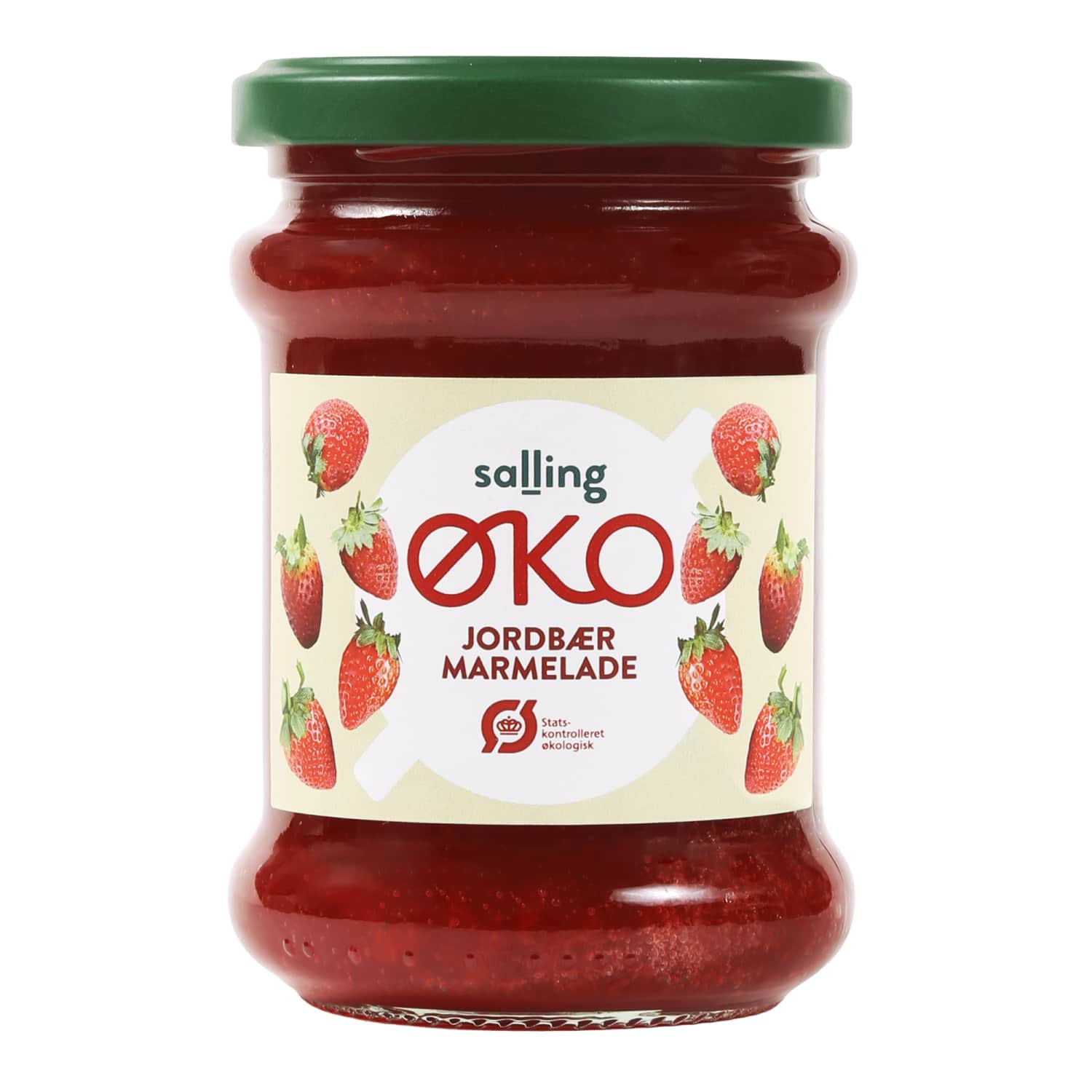 Органическое клубничное варенье SALLING EKO, 275 г