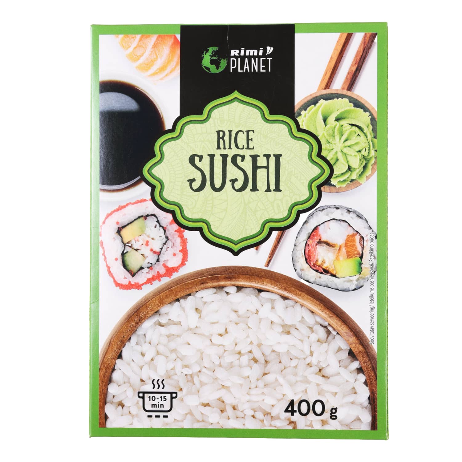 Sušių ryžiai RIMI PLANET, 400 g