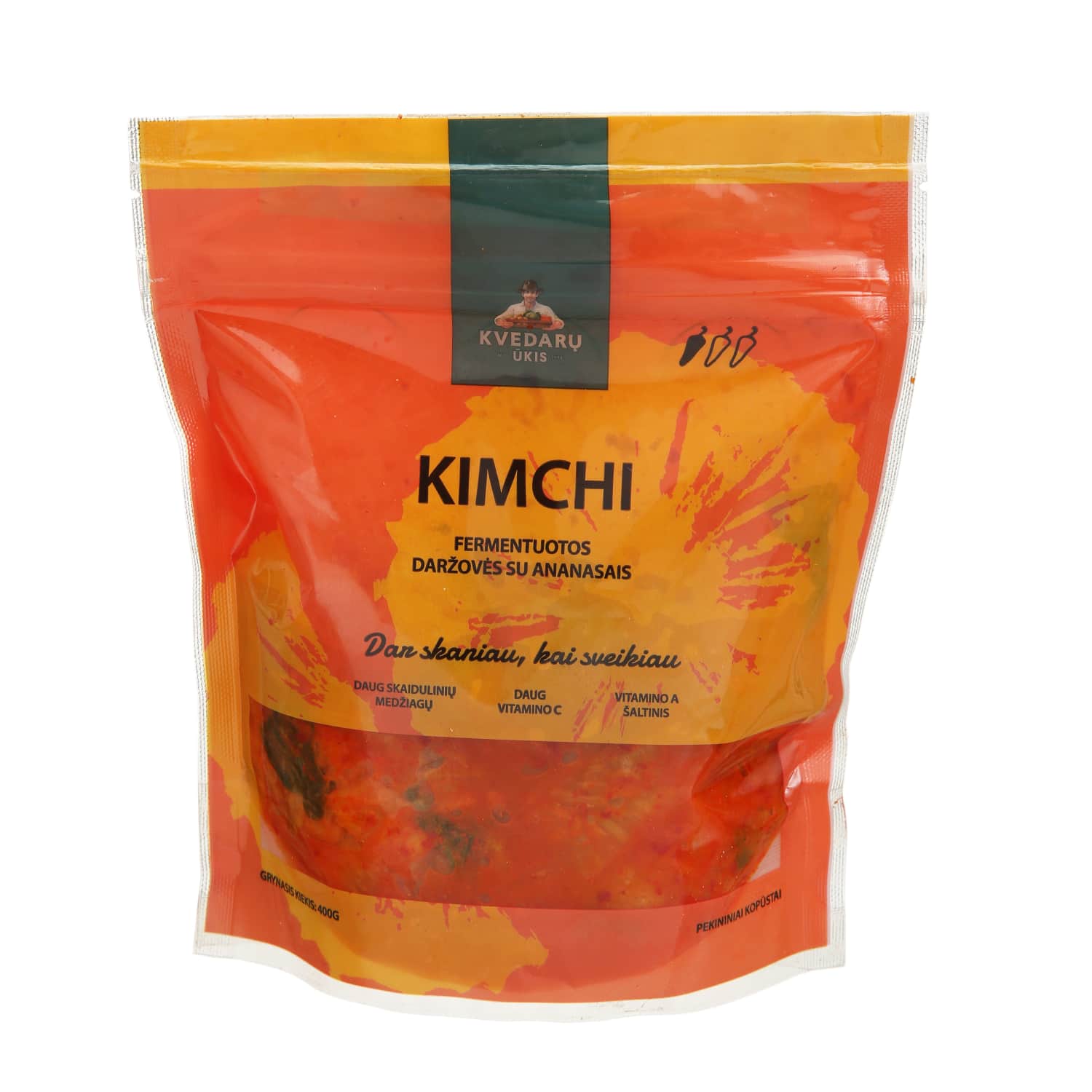 Fermented vegetables with pineapples KIMCHI, 400 g