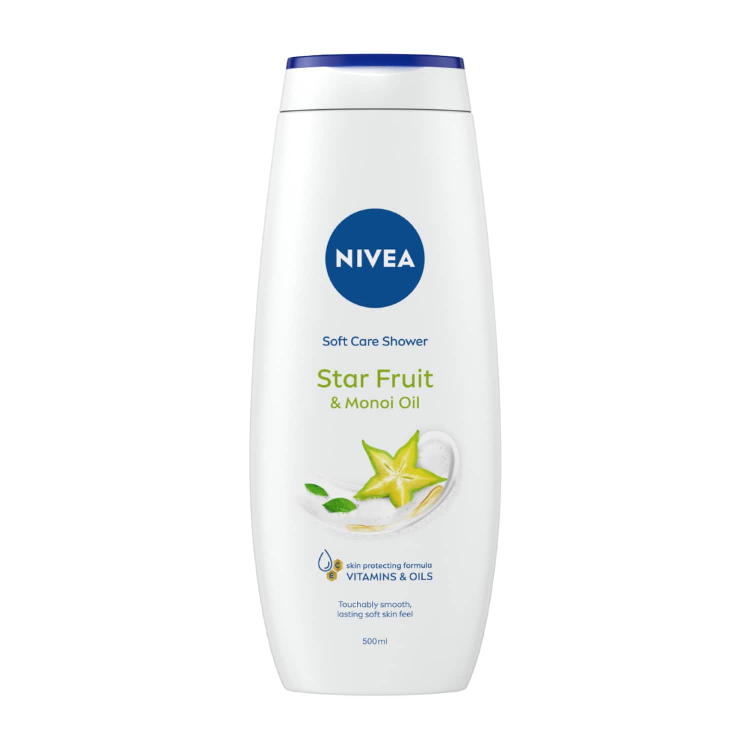 Shower Gel NIVEA CARE & STAR FRUIT, 500 ml