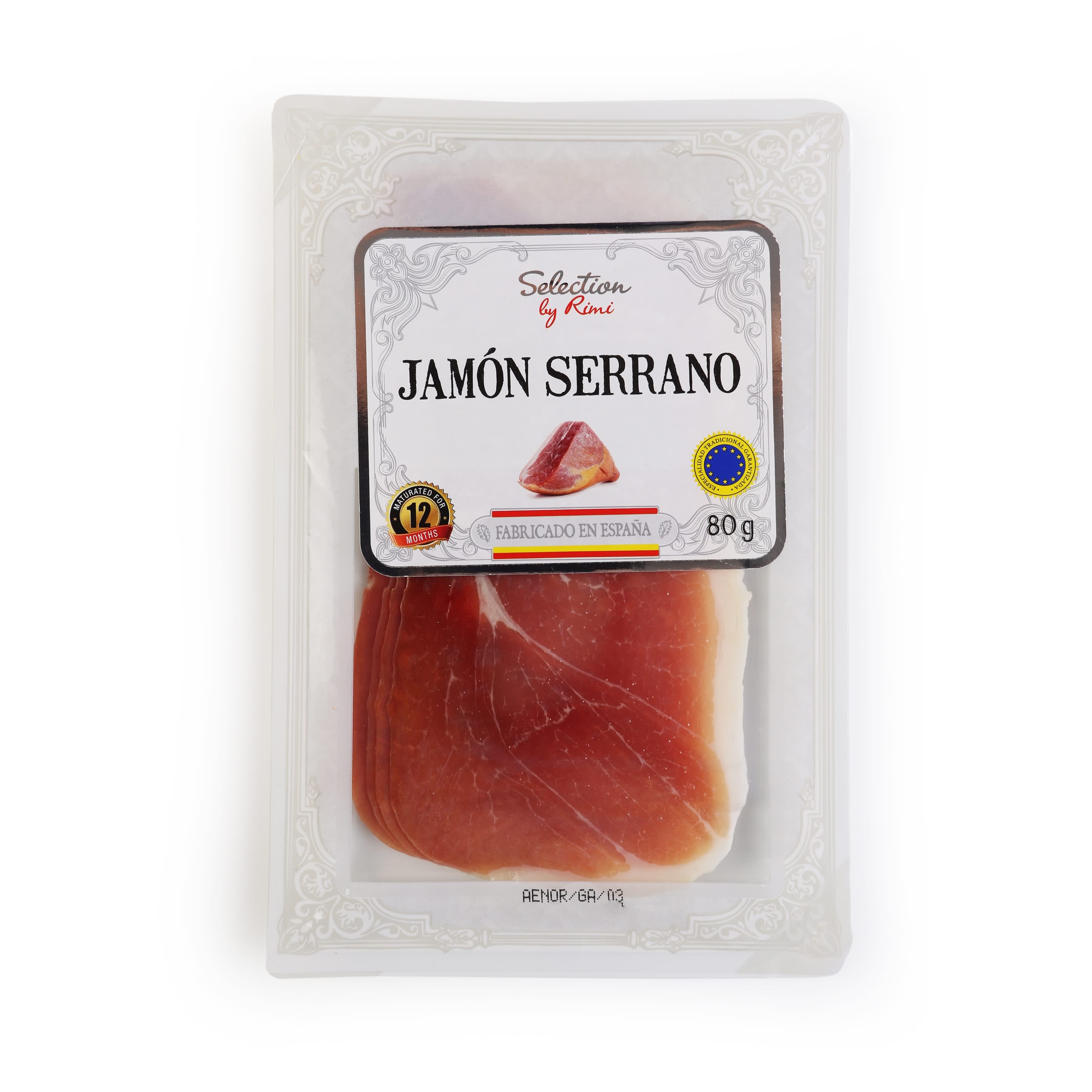 Vytint. kumpis SERRANO SELECTION BY RIMI, 80g