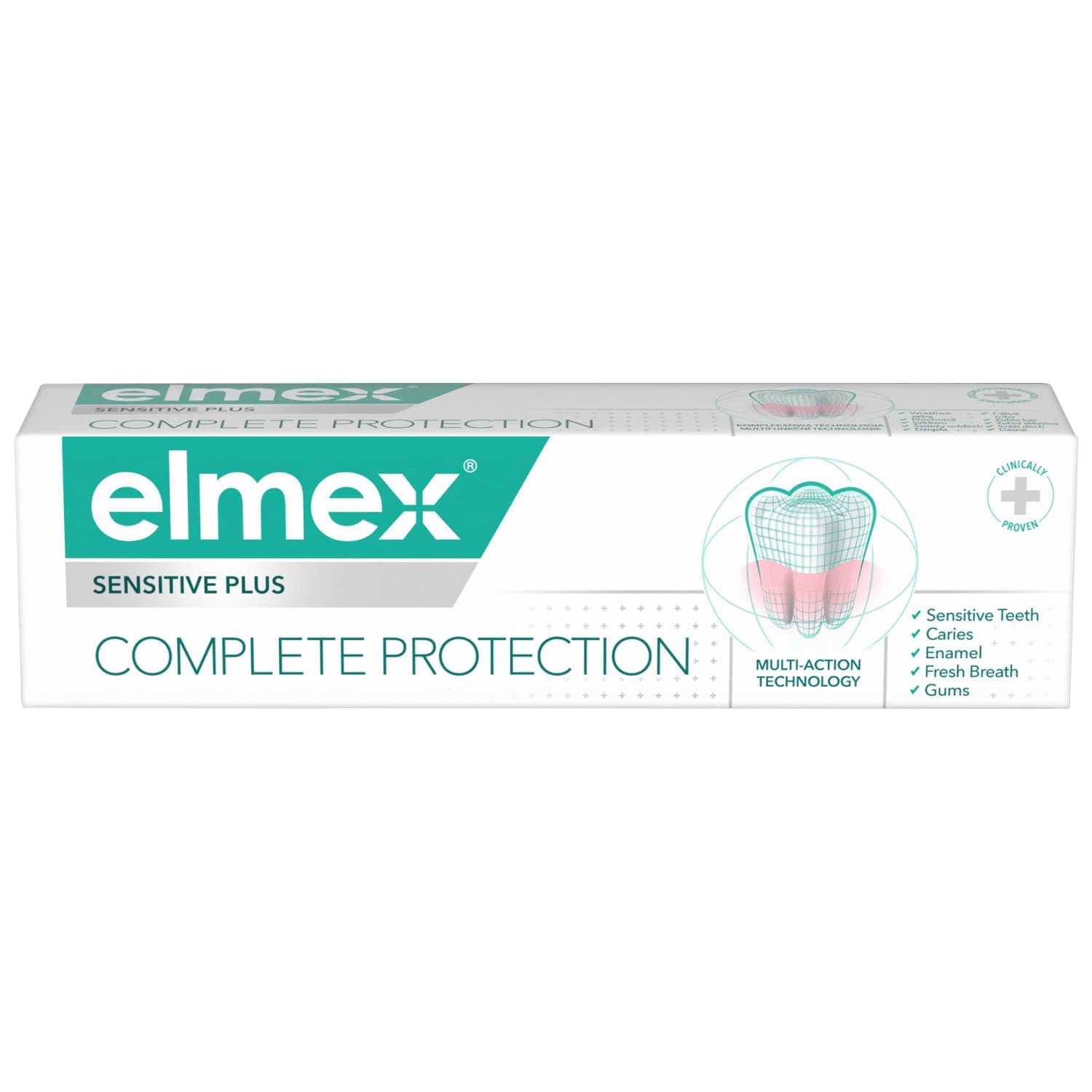 Toothpaste ELMEX SENSITIVE PLUS, 75 ml