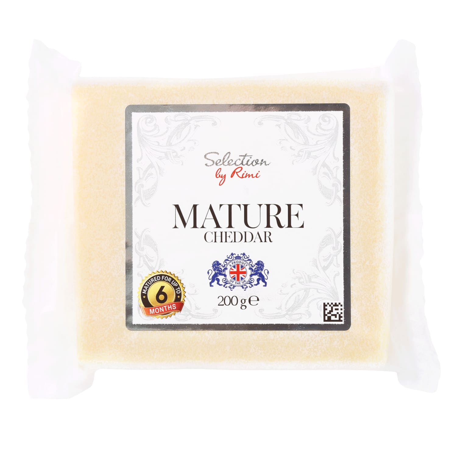 Čederio sūris S. BY RIMI MATURE, 48 %, 200 g