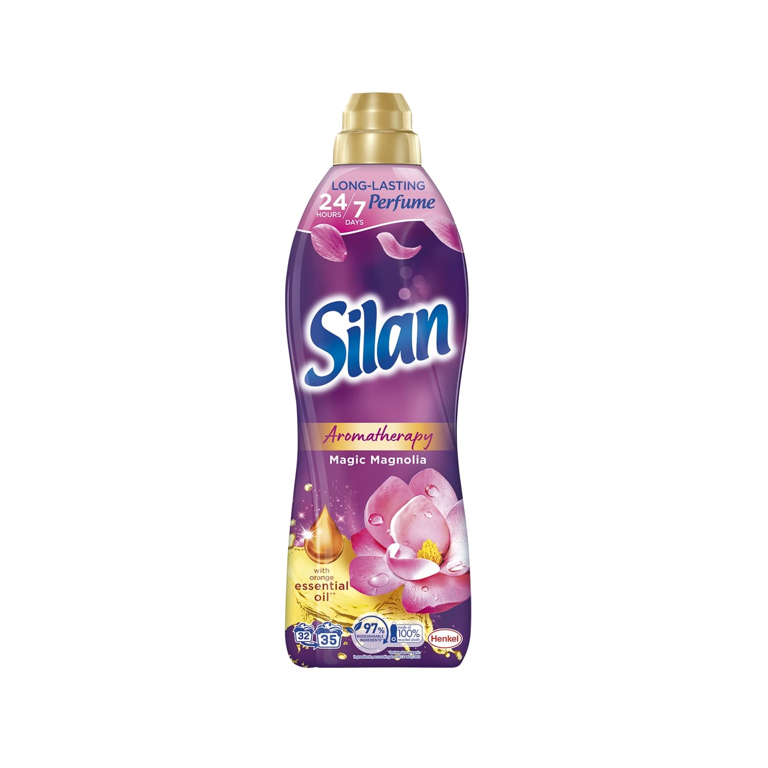 Fabric softener SILAN Magnolia, 770 ml, 35 pcs.