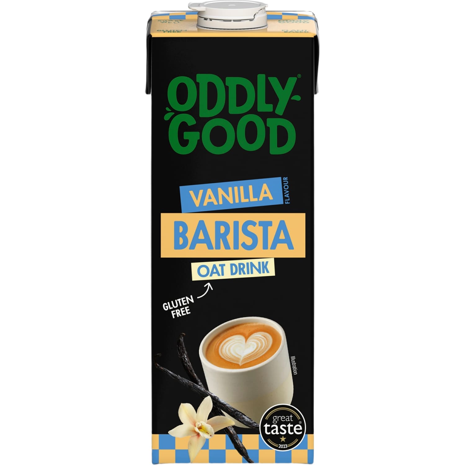 Vanilla-flavored oat drink ODDLYGOOD UAT, 1 l