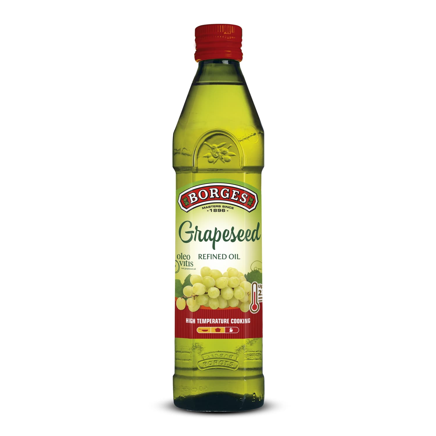 Raf.vynuogių sėklų aliejus BORGES, 500ml