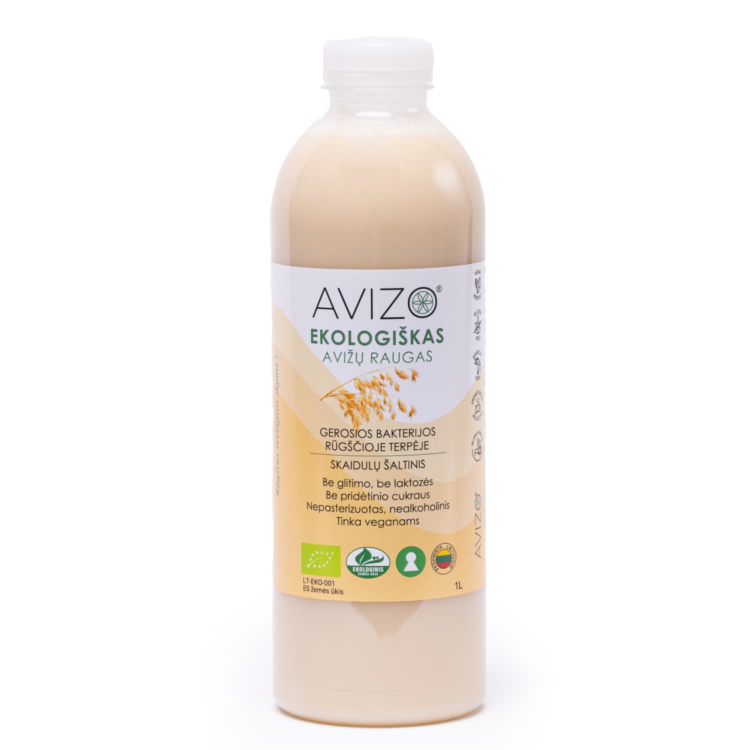 Ekol. oat kvass AVIZO, 1 l
