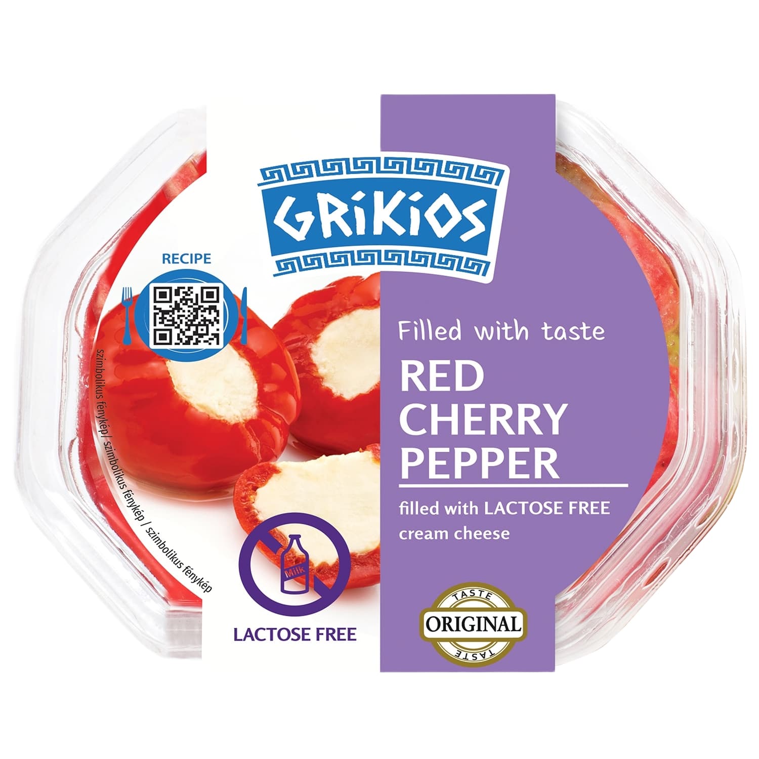Red peppers stuffed with cheese, 200/150 g