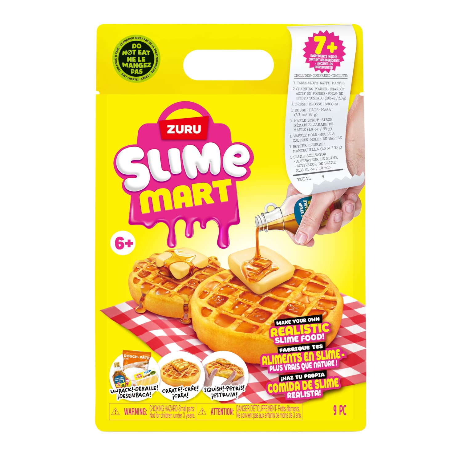 Rink. SHOPPING BAG WAFFLES SLIME, SS26