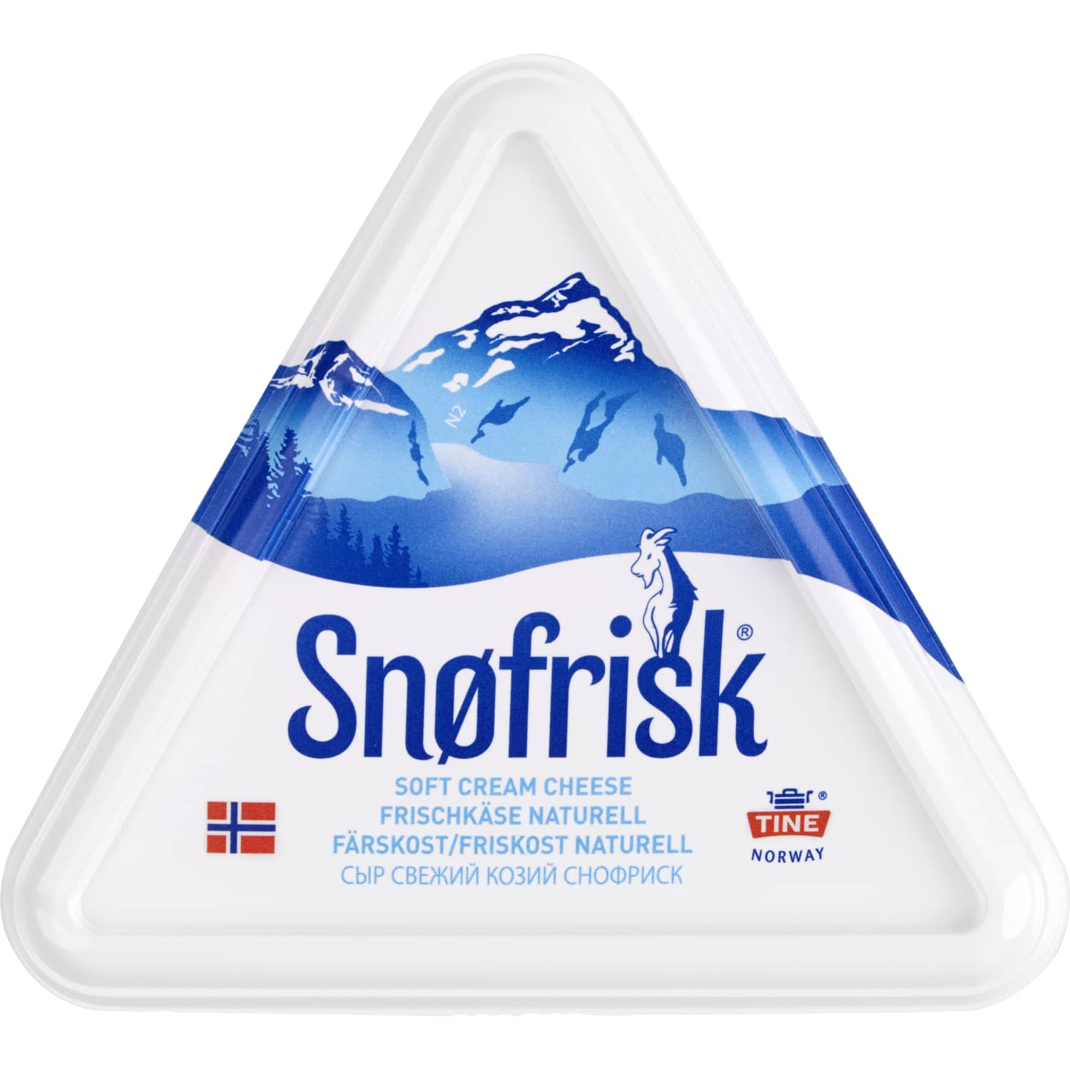 Creamy cheese SNOFRISK TINE, 68 %, 125 g