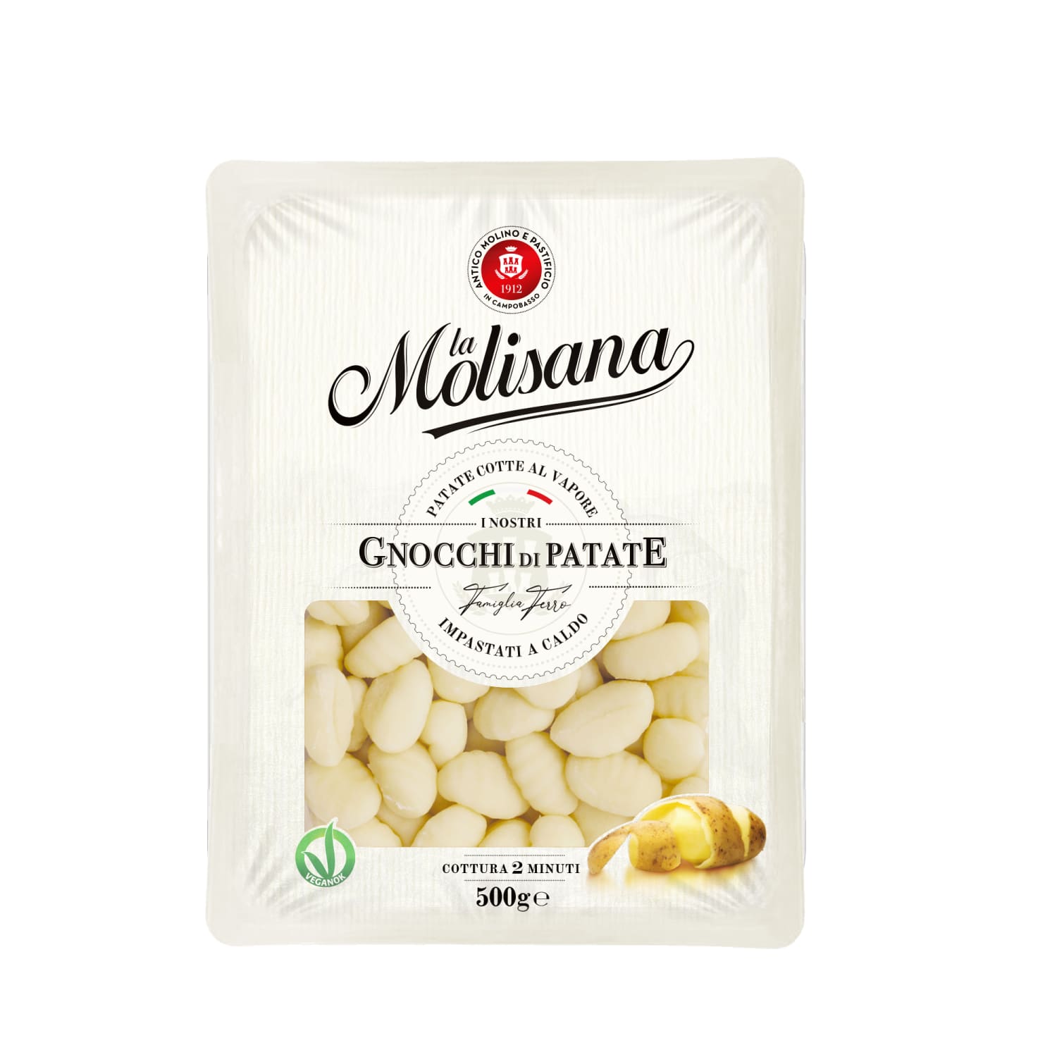 Bulviniai virtiniai LA MOLISANA 622, 500 g