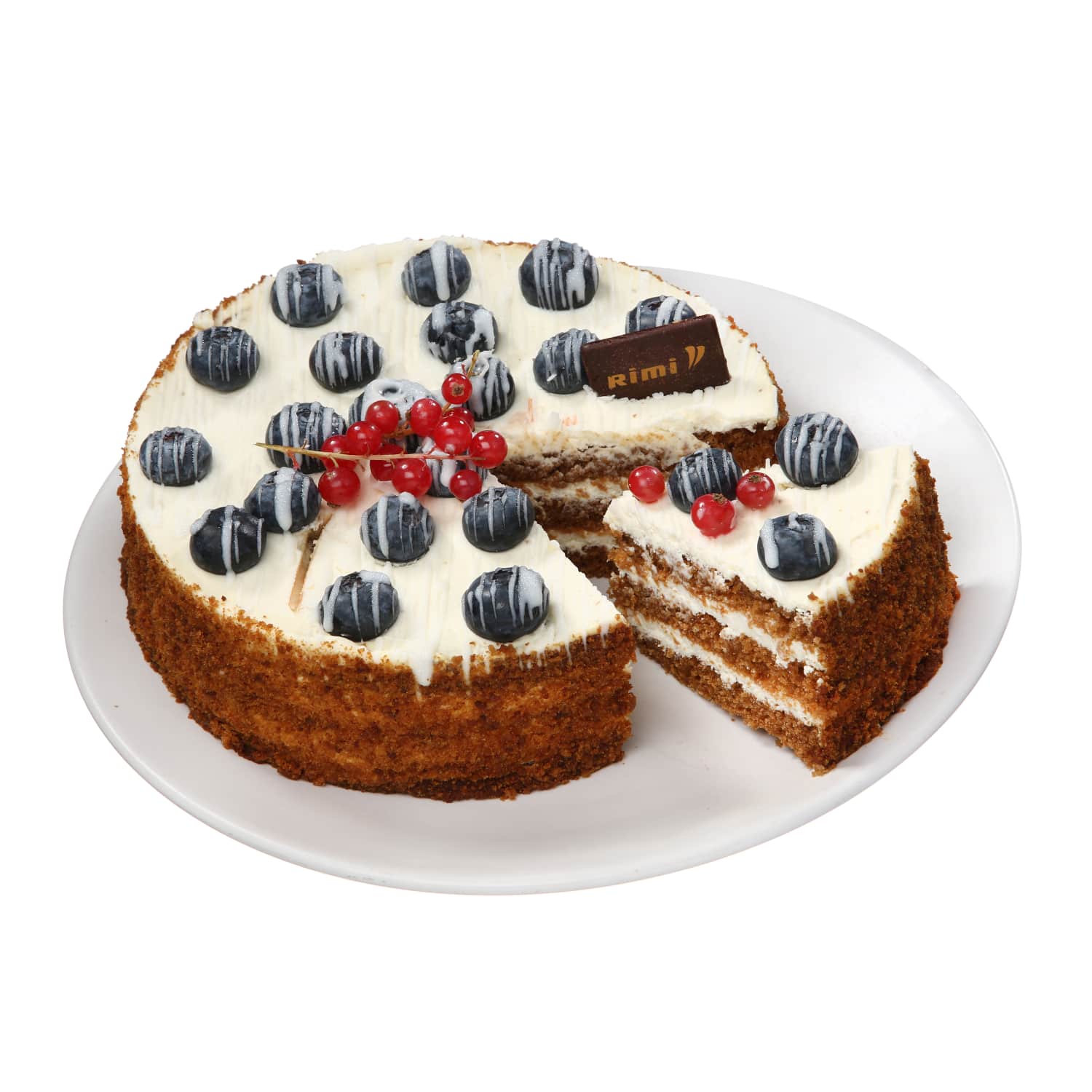 Tortas su uogytemis (vidutinis), 1 kg