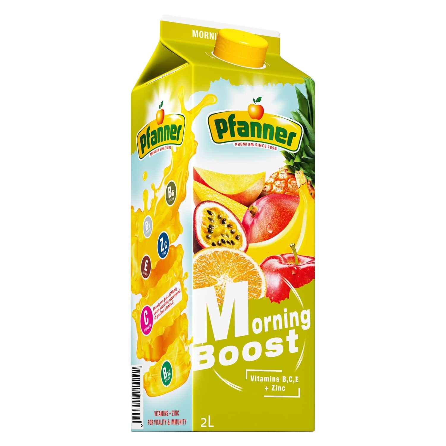 Напиток из различных фруктов PFANNER MORNING BOOST, 2 л