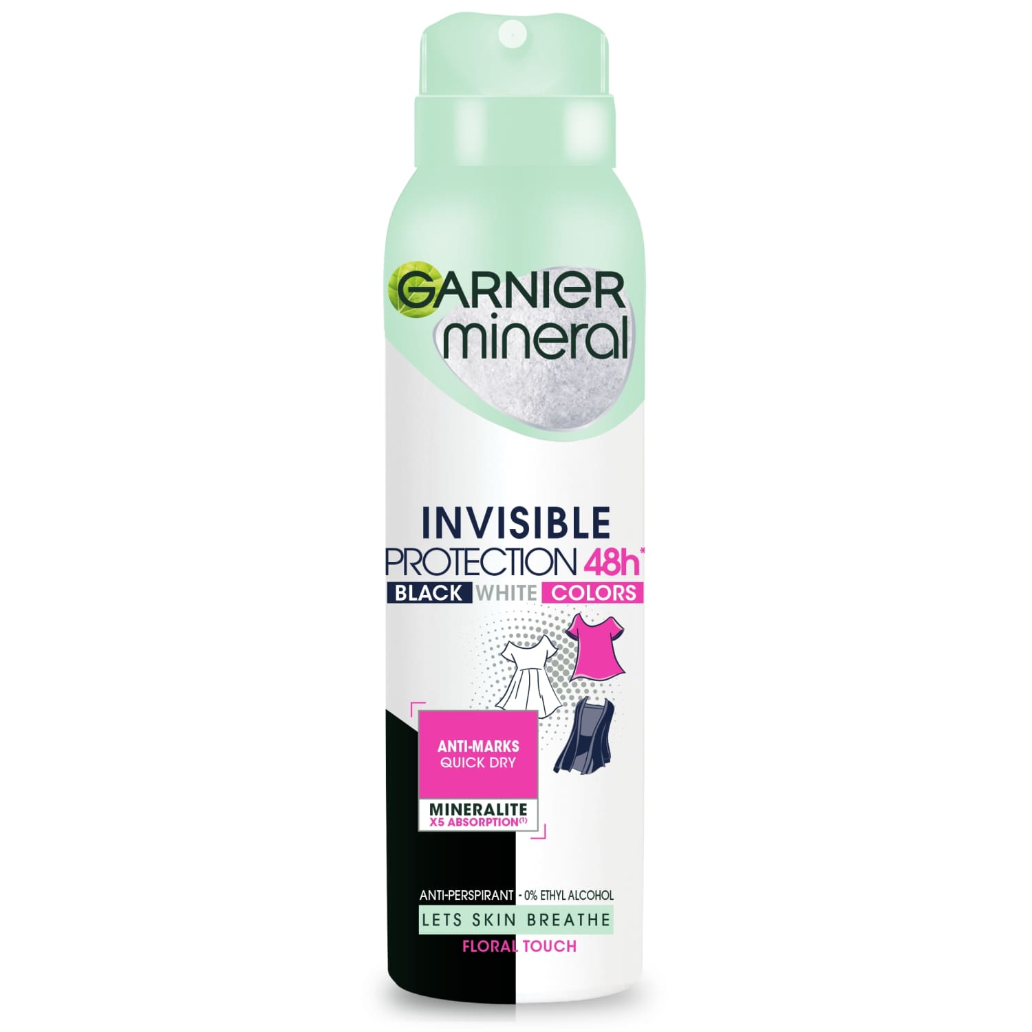 Спрей-дезодорант GARNIER INVISIBLE, 150мл