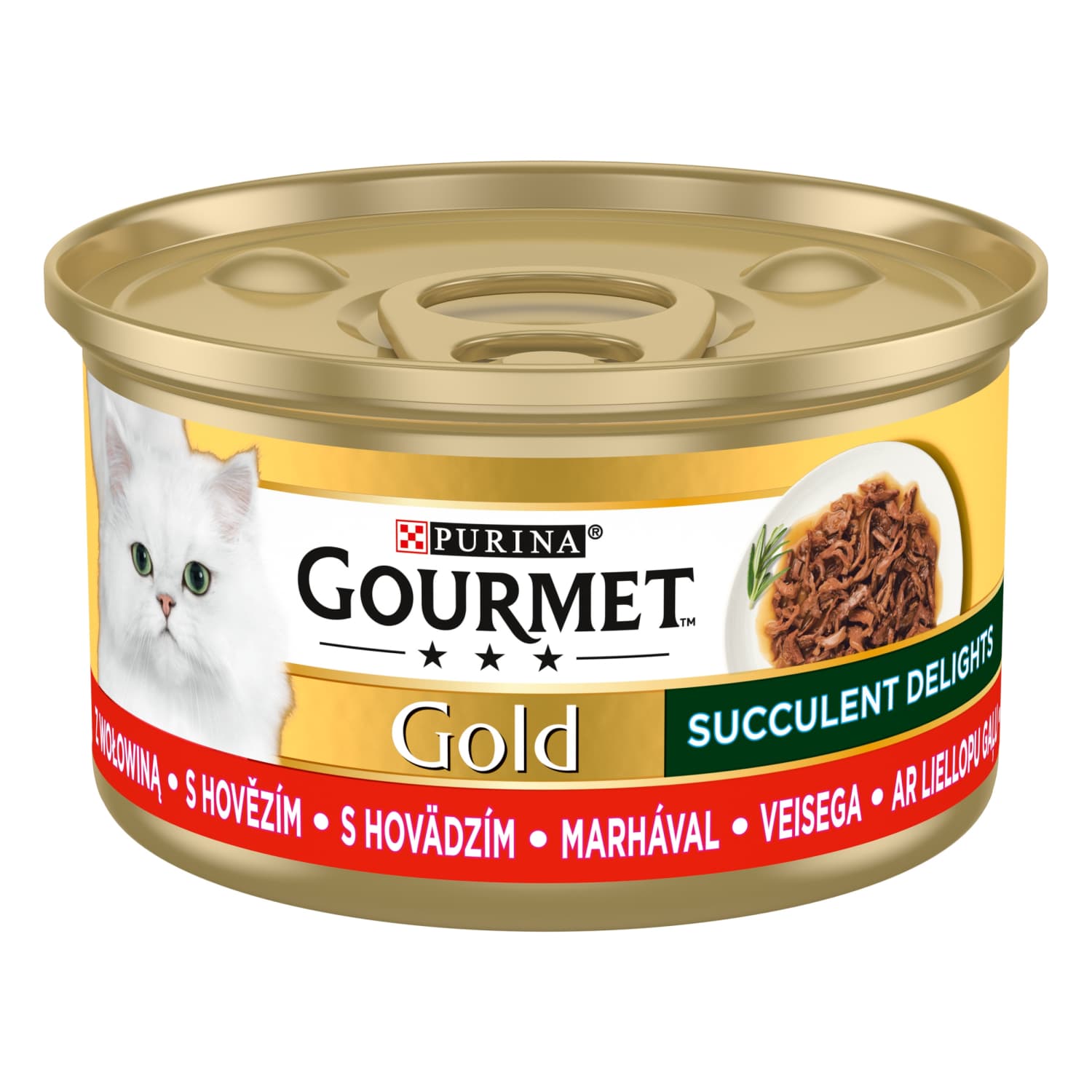 Kon. kačių ėd. GOURMET DELIGHT, su jaut. 85 g