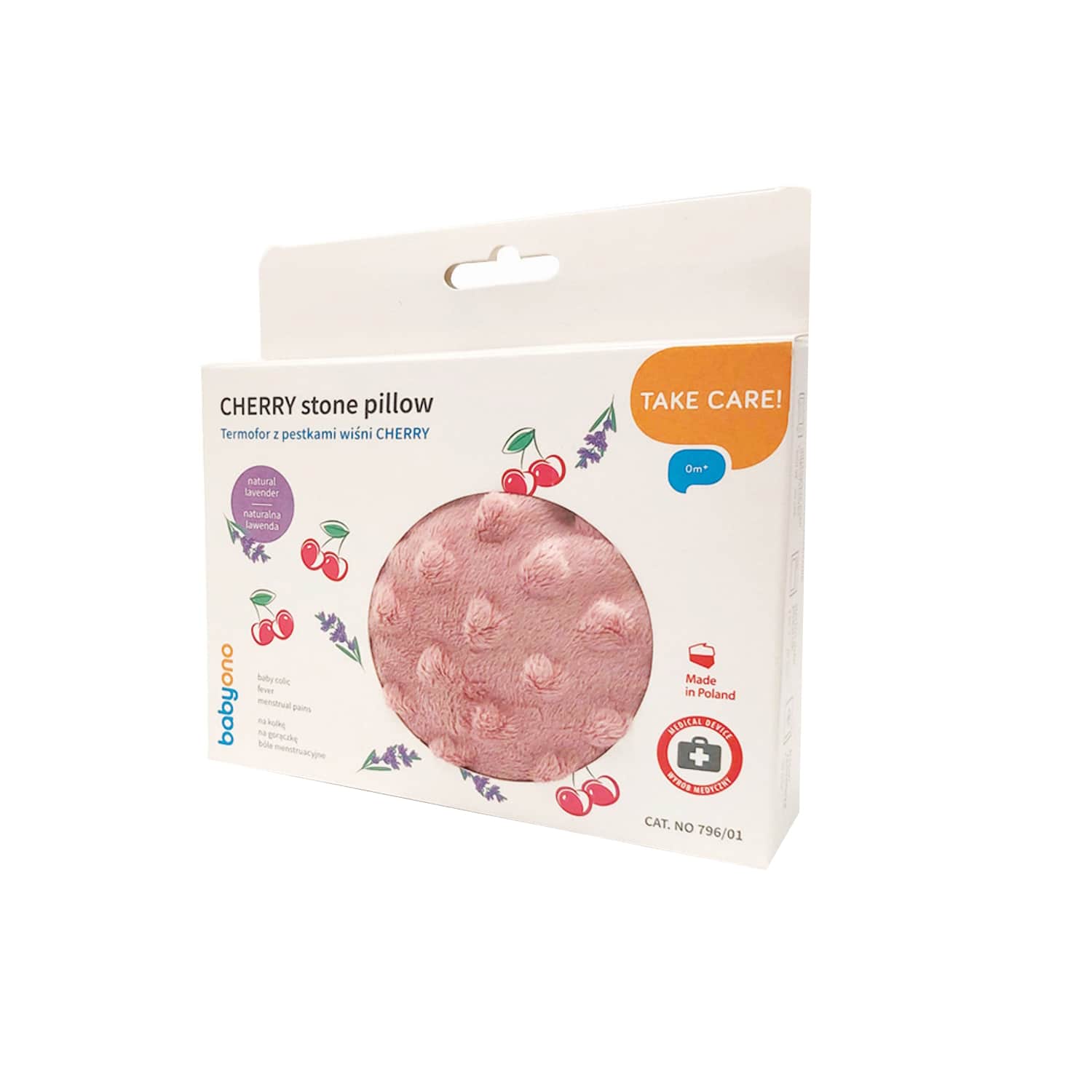 Cherry pit pillow BABYONO