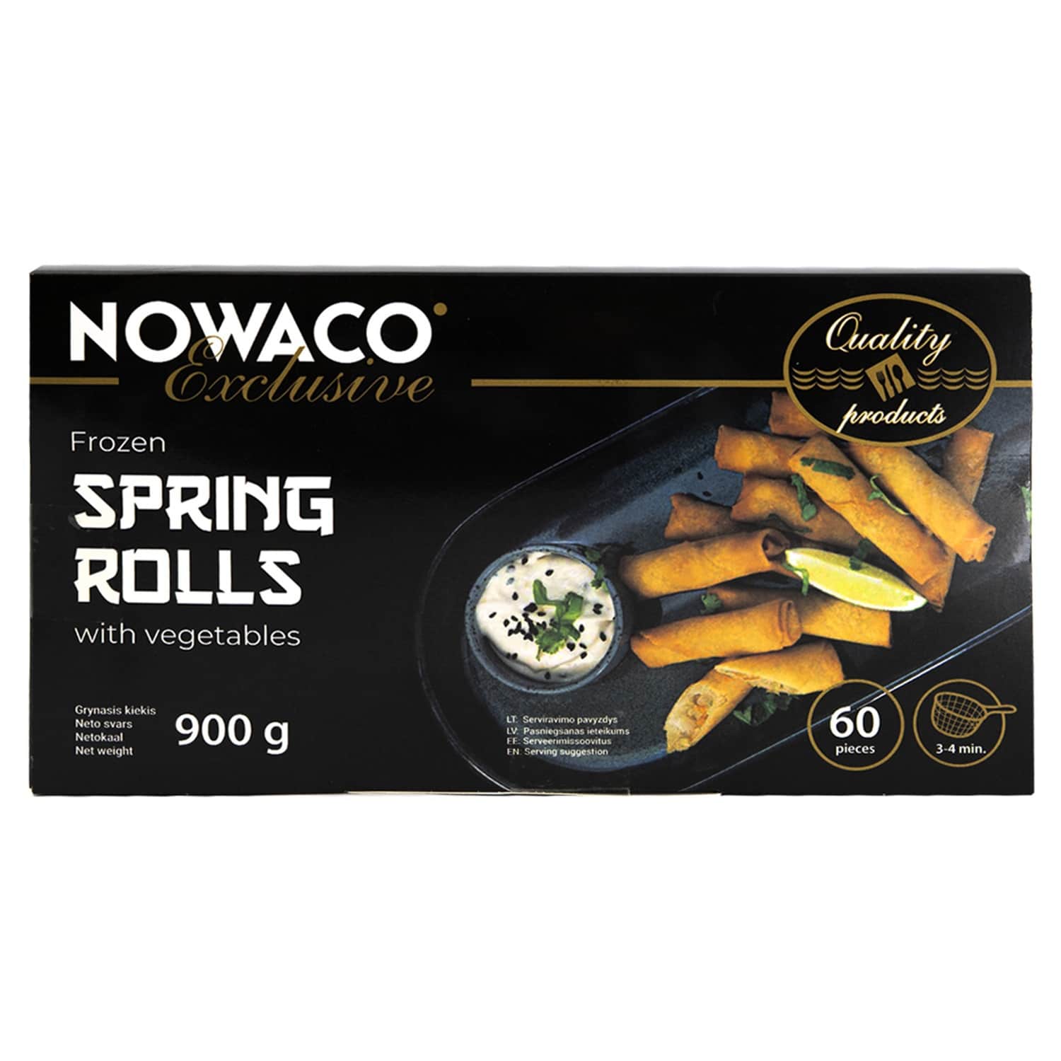 Овощи в тесте EPIC SPRING ROLLS, 900 г