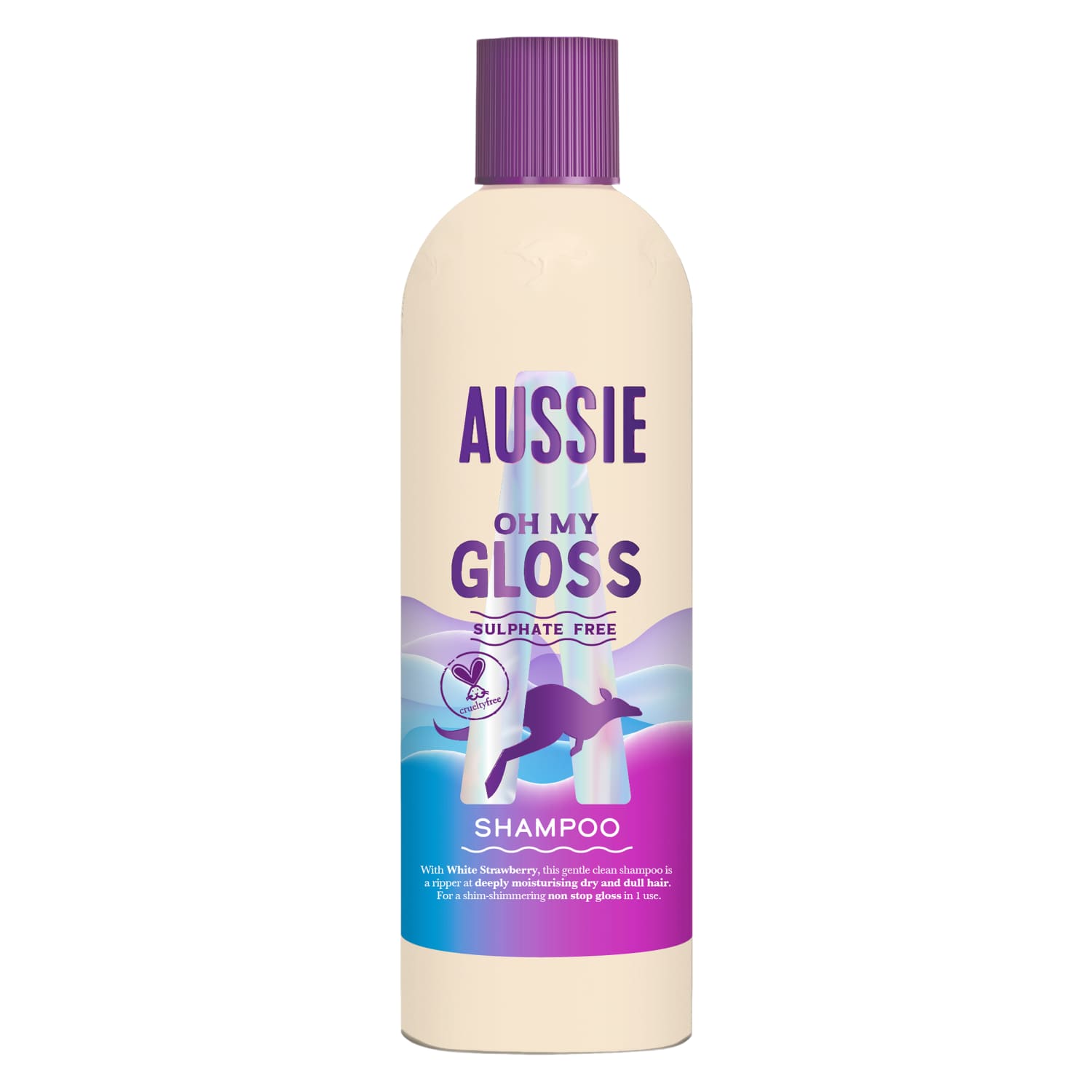 Шампунь для волос AUSSIE OH MY GLOSS, 300 мл