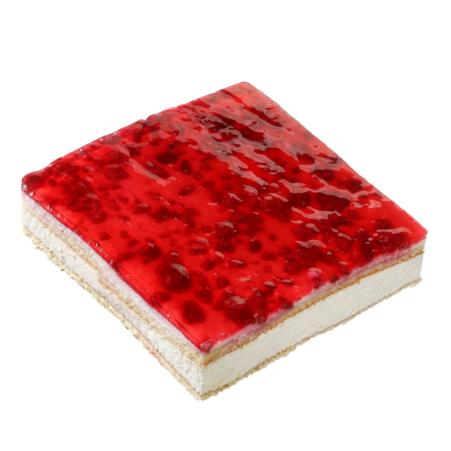 Торт с творогом и малиной, 1 кг/300 г