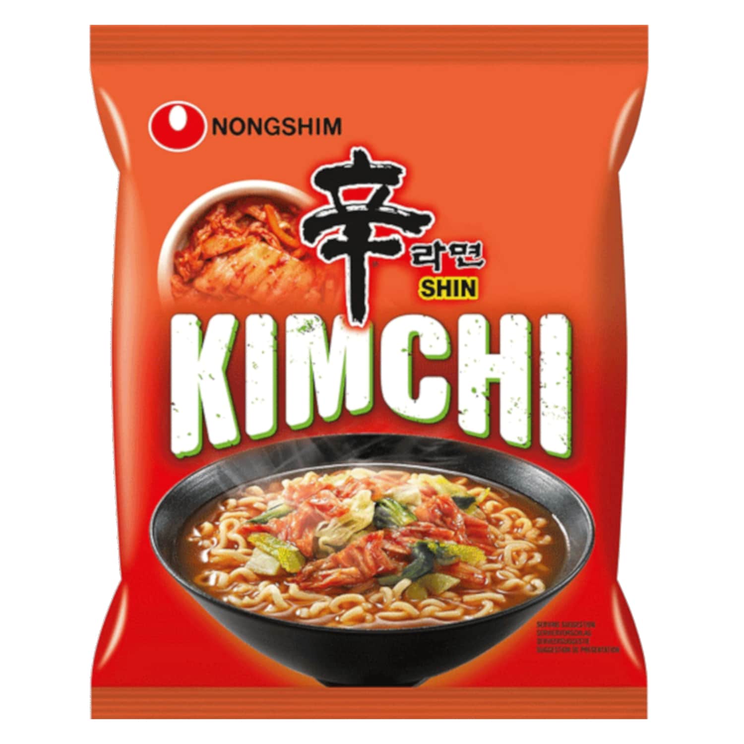 Суп из вермишели RAMEN KIMCHI RAMYUN, 120 г