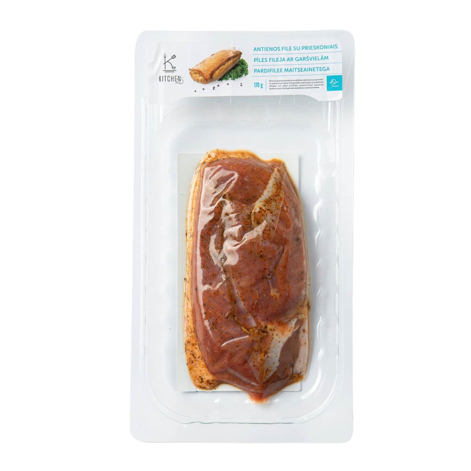 Duck Fillet with Spices KITCHEN ME, 170 g