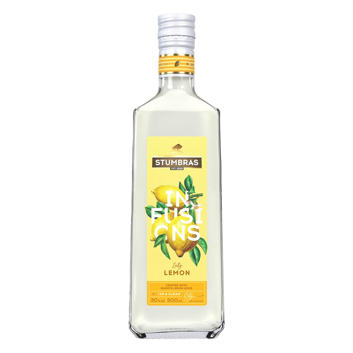 Special drink STUMBRAS LEMON INFUS., 30 %, 0.5 l