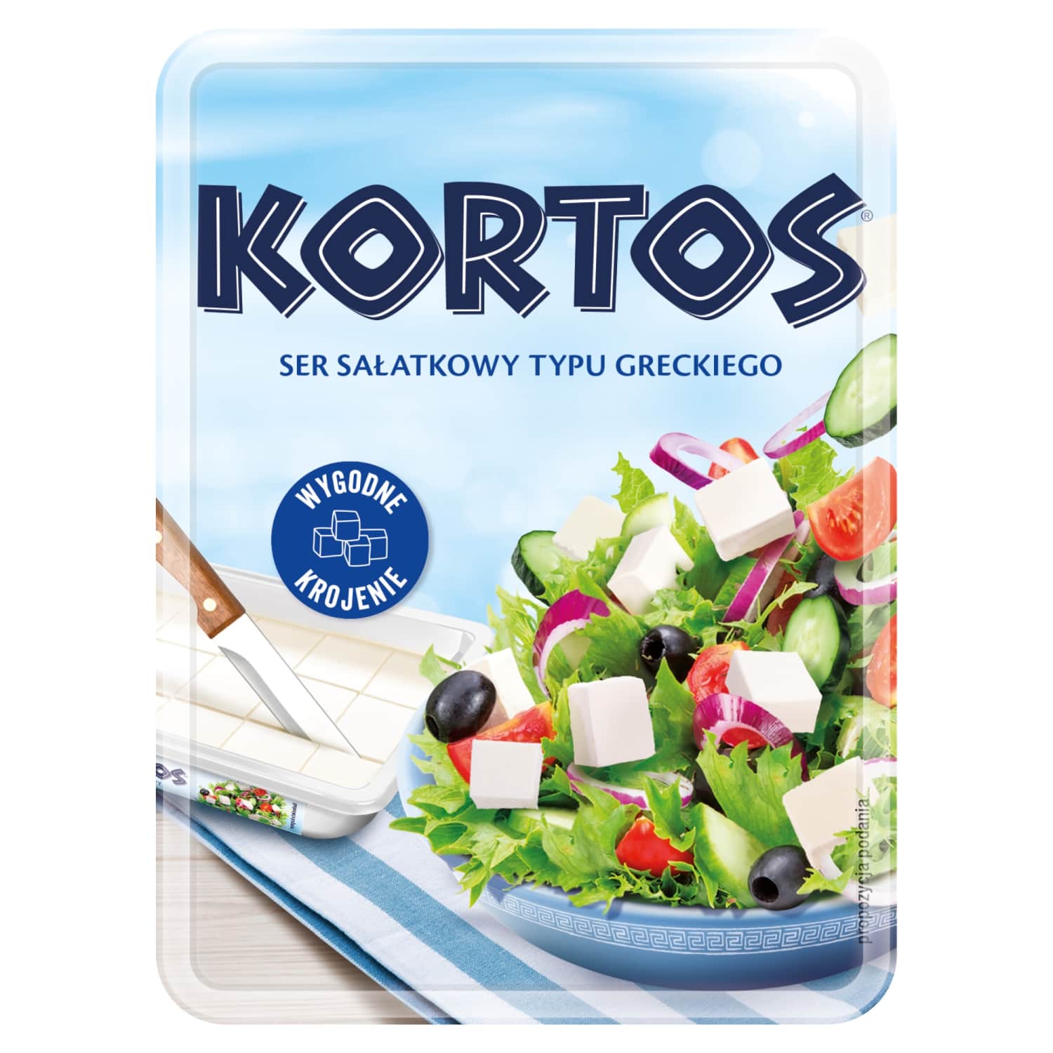 Cheese for salads KORTOS, 40.8% fat, 160g