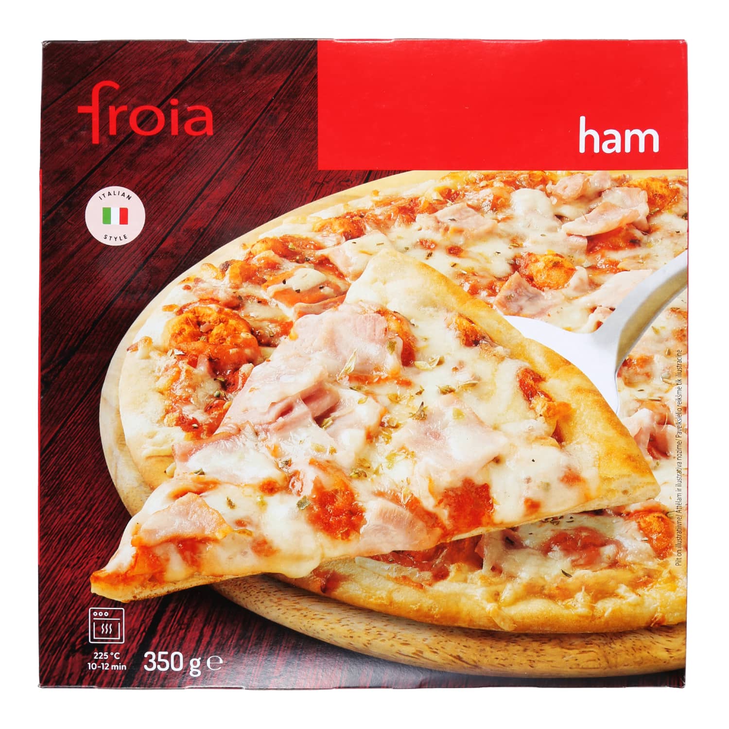 Пицца с ветчиной и сыром Froia, 350 г