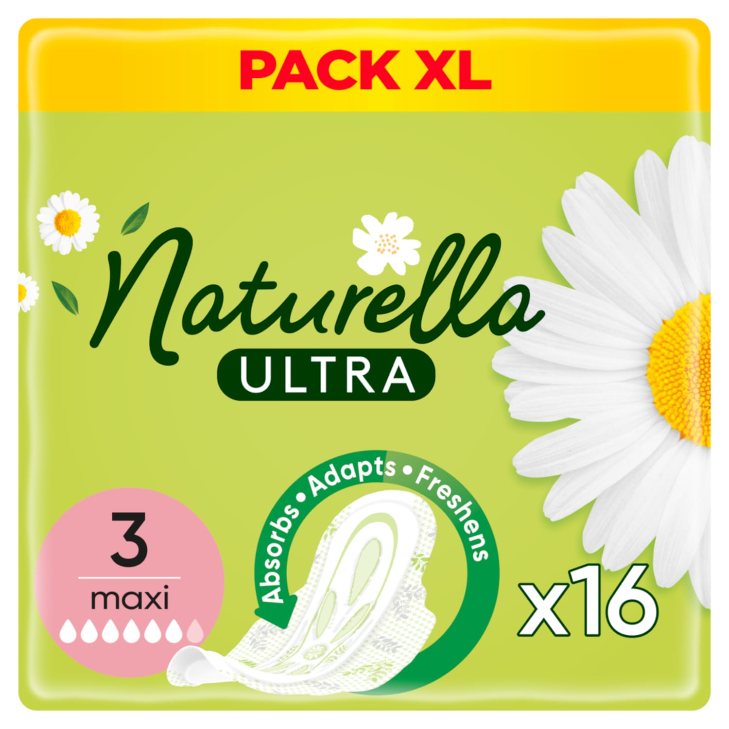 Гигиенические прокладки NATURELLA ULTRA СУПЕР, 16 шт.