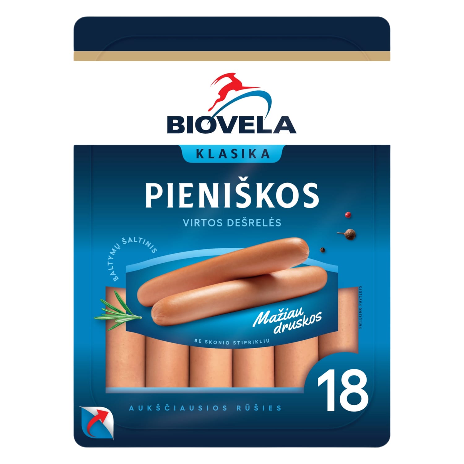 Virtos pien. BIOVELOS dešrelės, a. r., 780 g