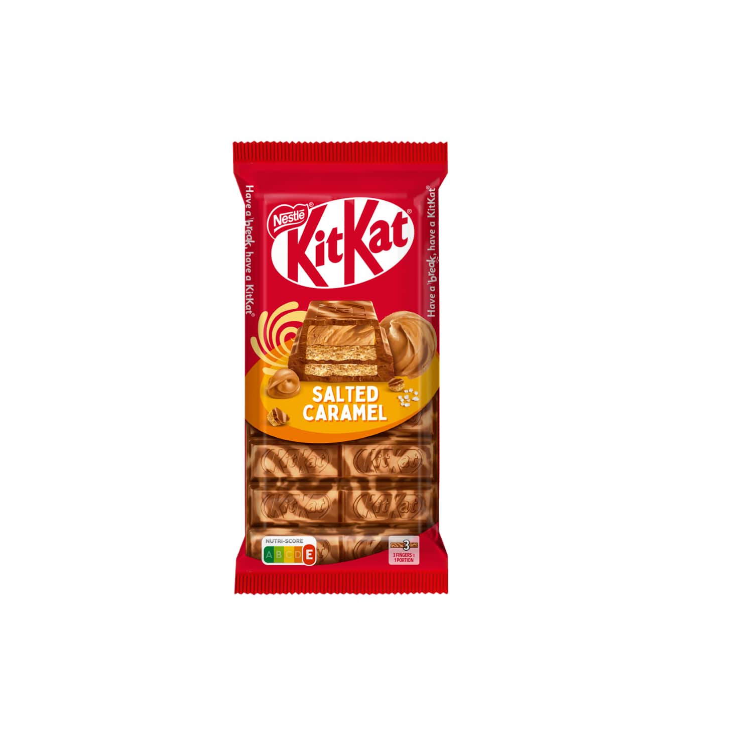 Sūrios karamelės skonio plytelė KIT KAT, 99 g