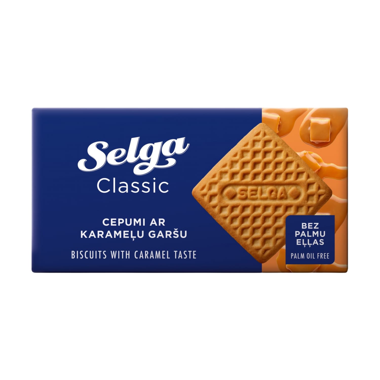 Печенье SELGA со вкусом карамели, 180 г