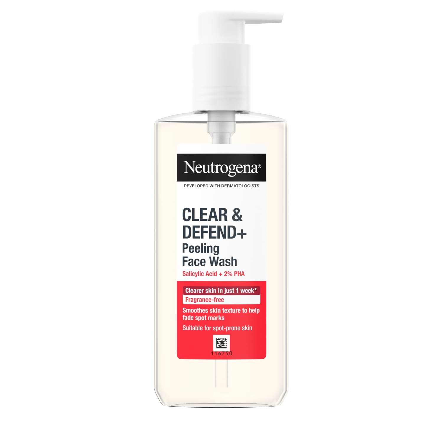 Veido praus. NEUTROGENA CLEAR&DEFEND+, 200 ml