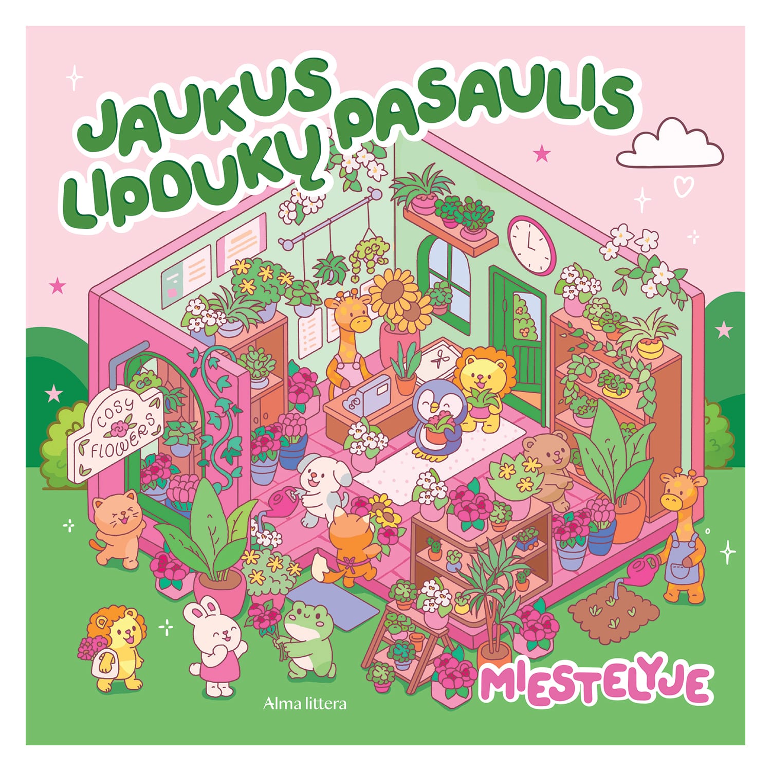 Knyga JAUKUS LIPDUKŲ PASAULIS