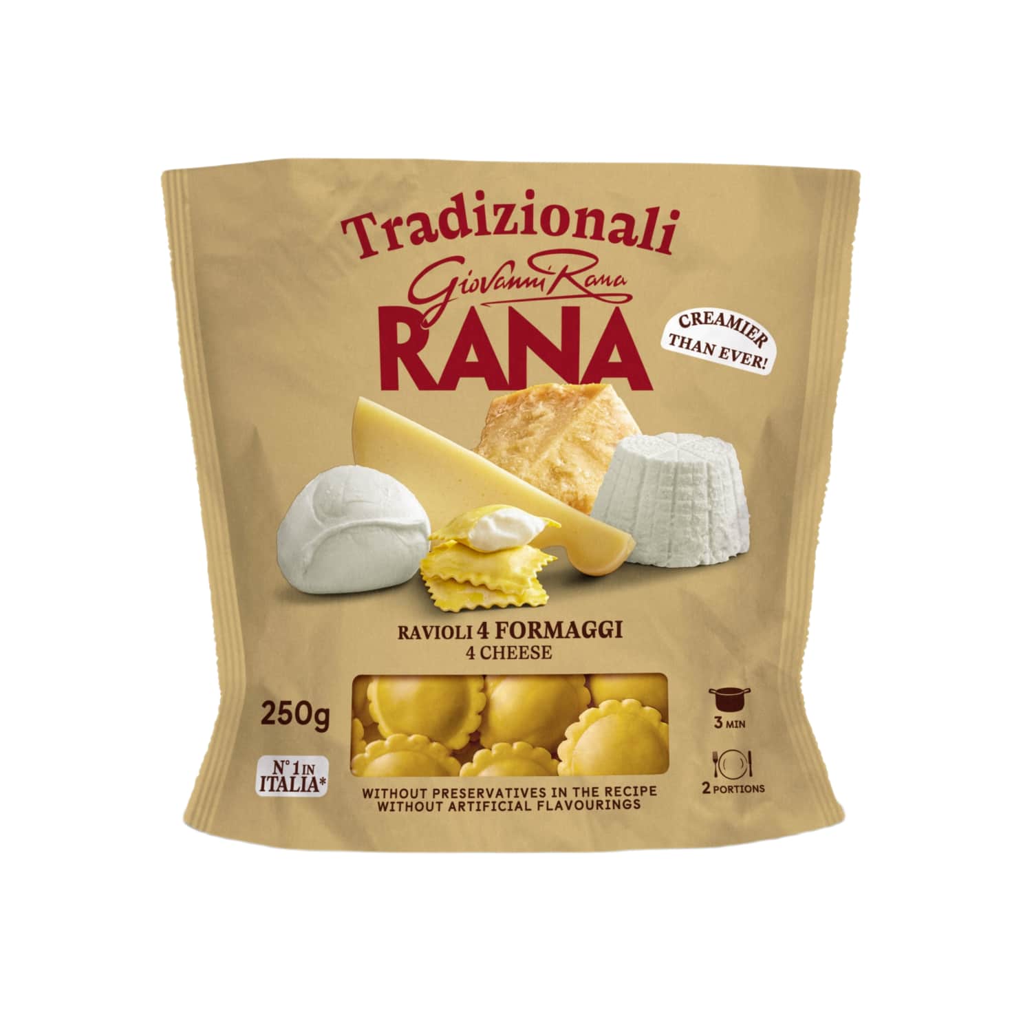 Равиоли с сырной начинкой RANA, 250 г