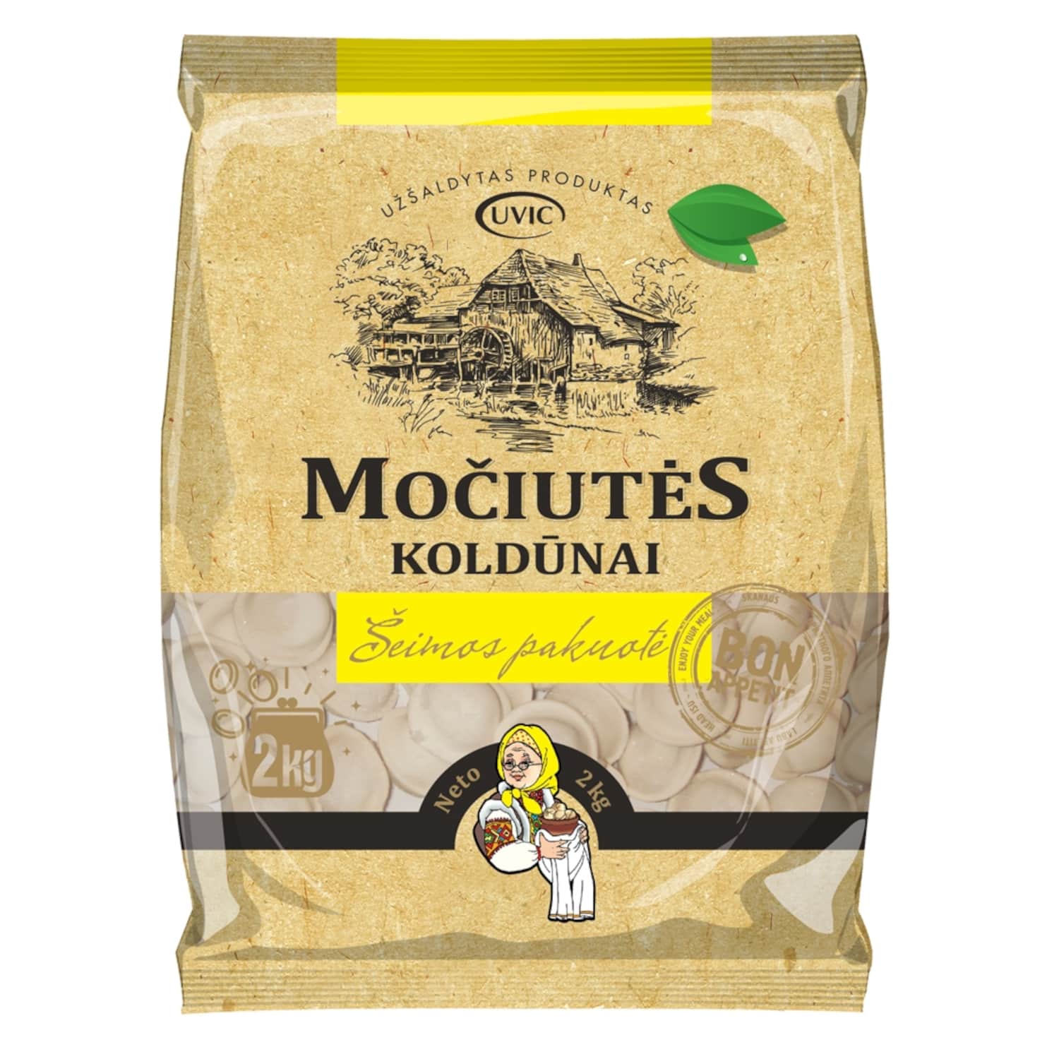 Frozen dumplings with meat MOČIUTĖS ŠEIM., 2 kg