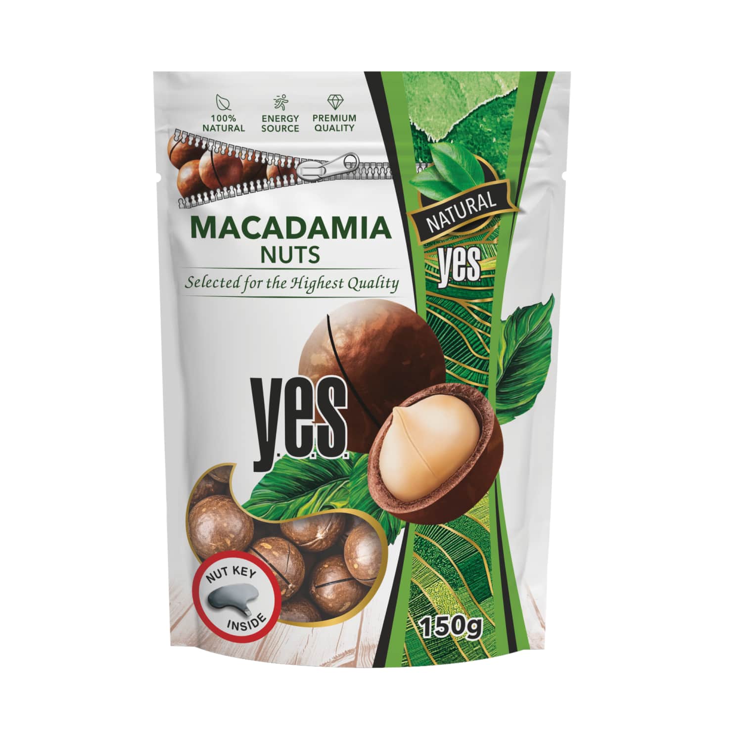 Macadamia nuts YES, 150 g