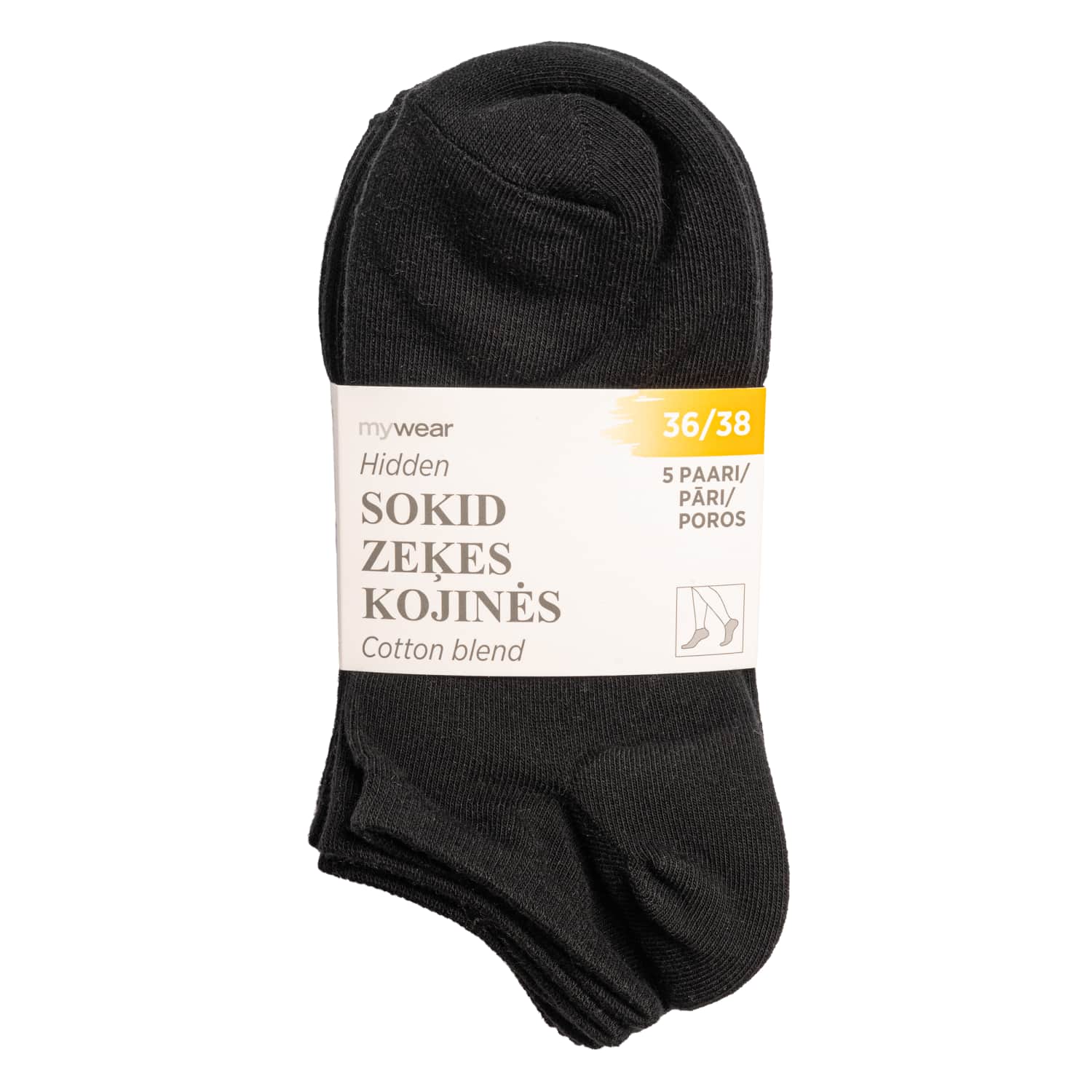 Moteriškos kojinės MYWEAR, 5 p., 36/38, SS26