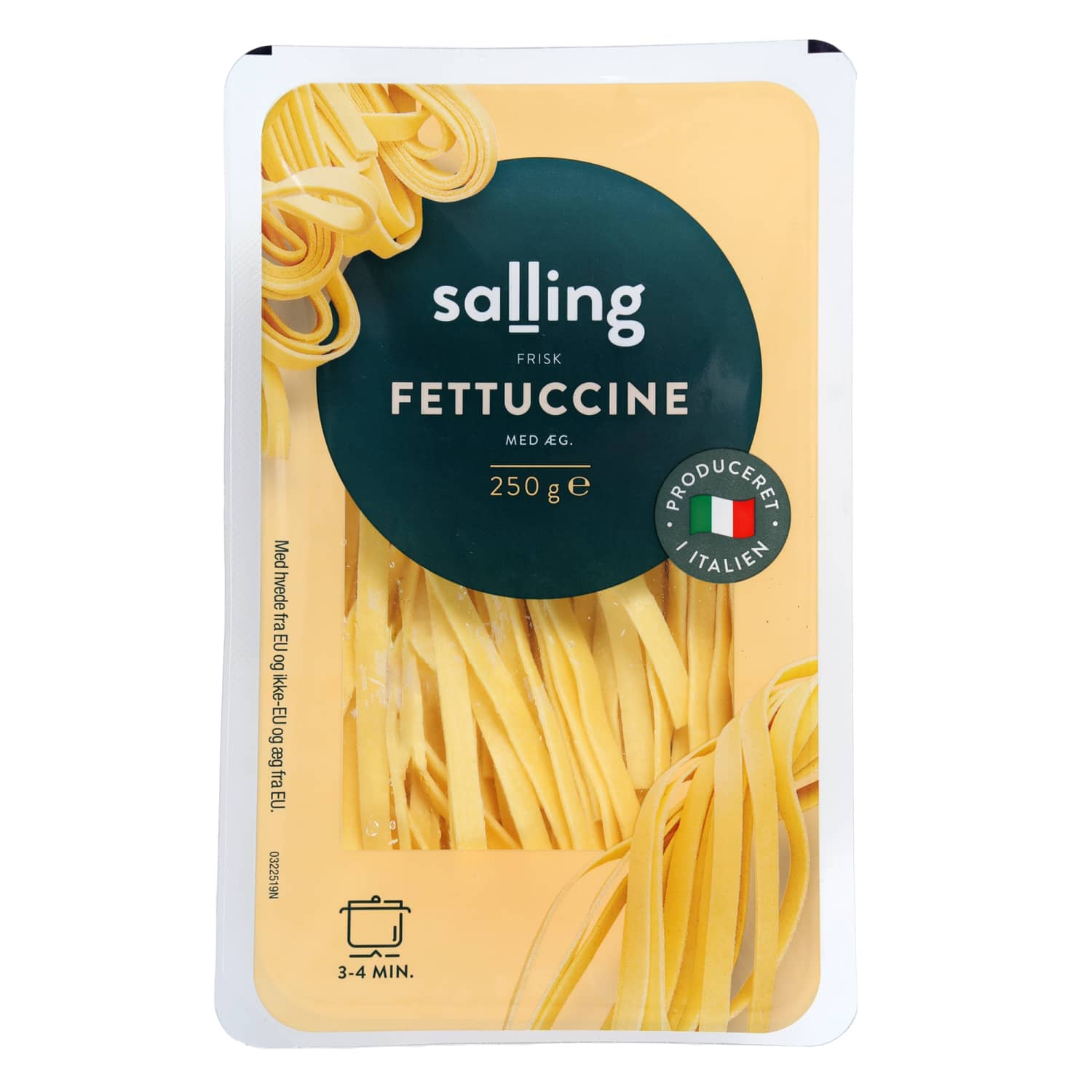 Švieži makaronai SALLING FETTUCCINE, 250 g